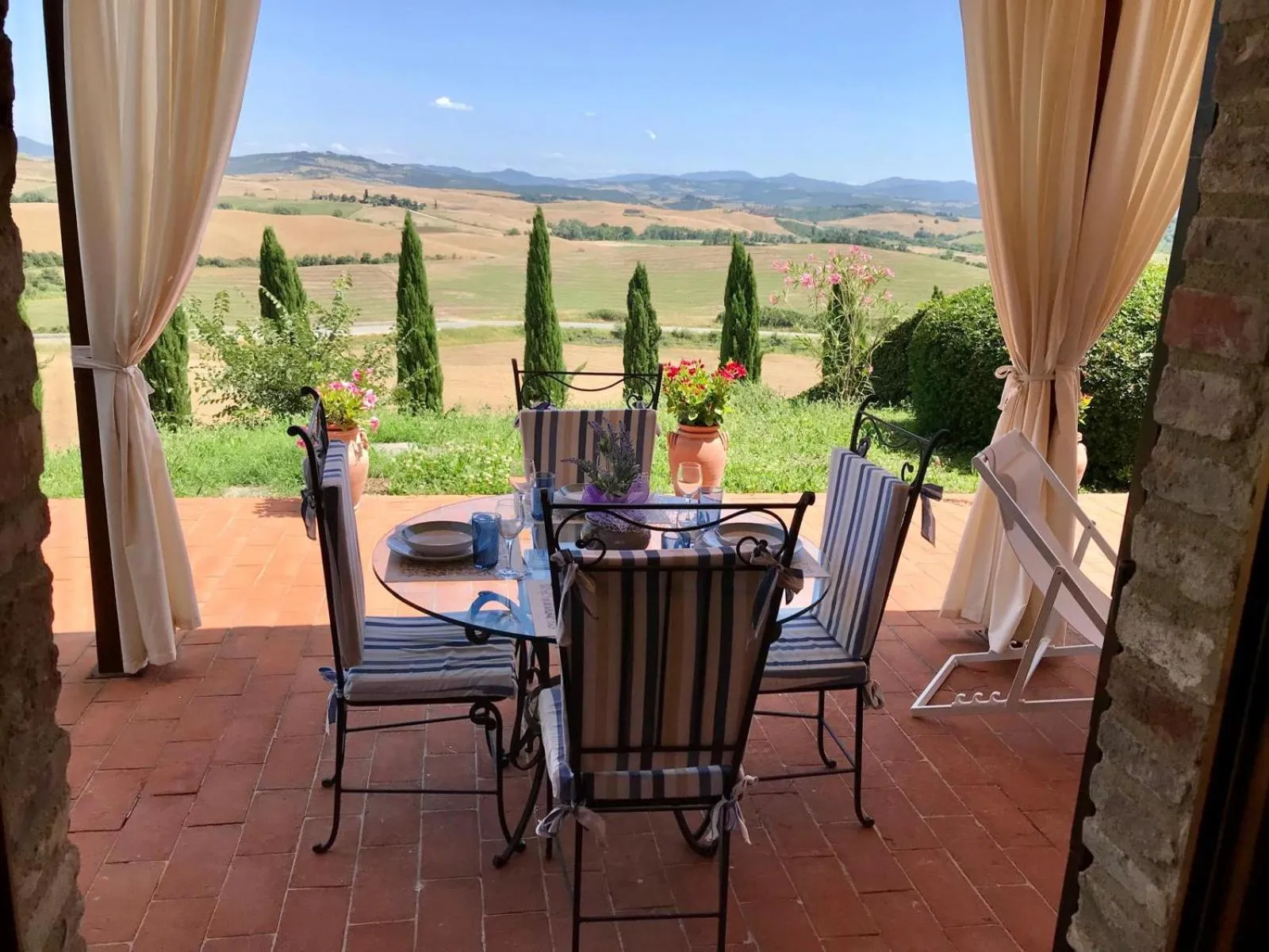 Patio in Villa Panorama