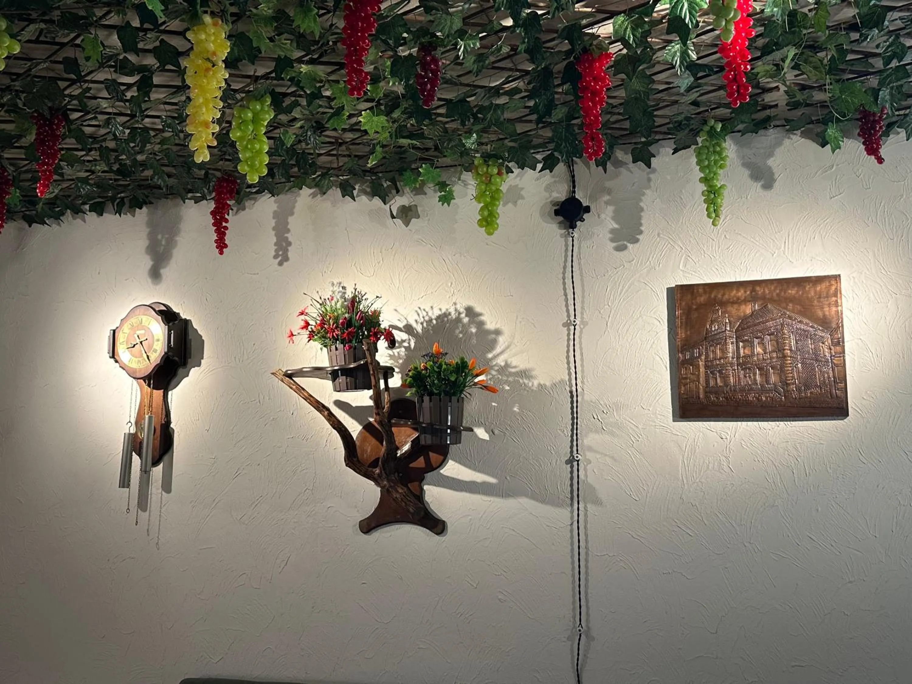 Decorative detail in Pesvebi Design Hotel and Cellar