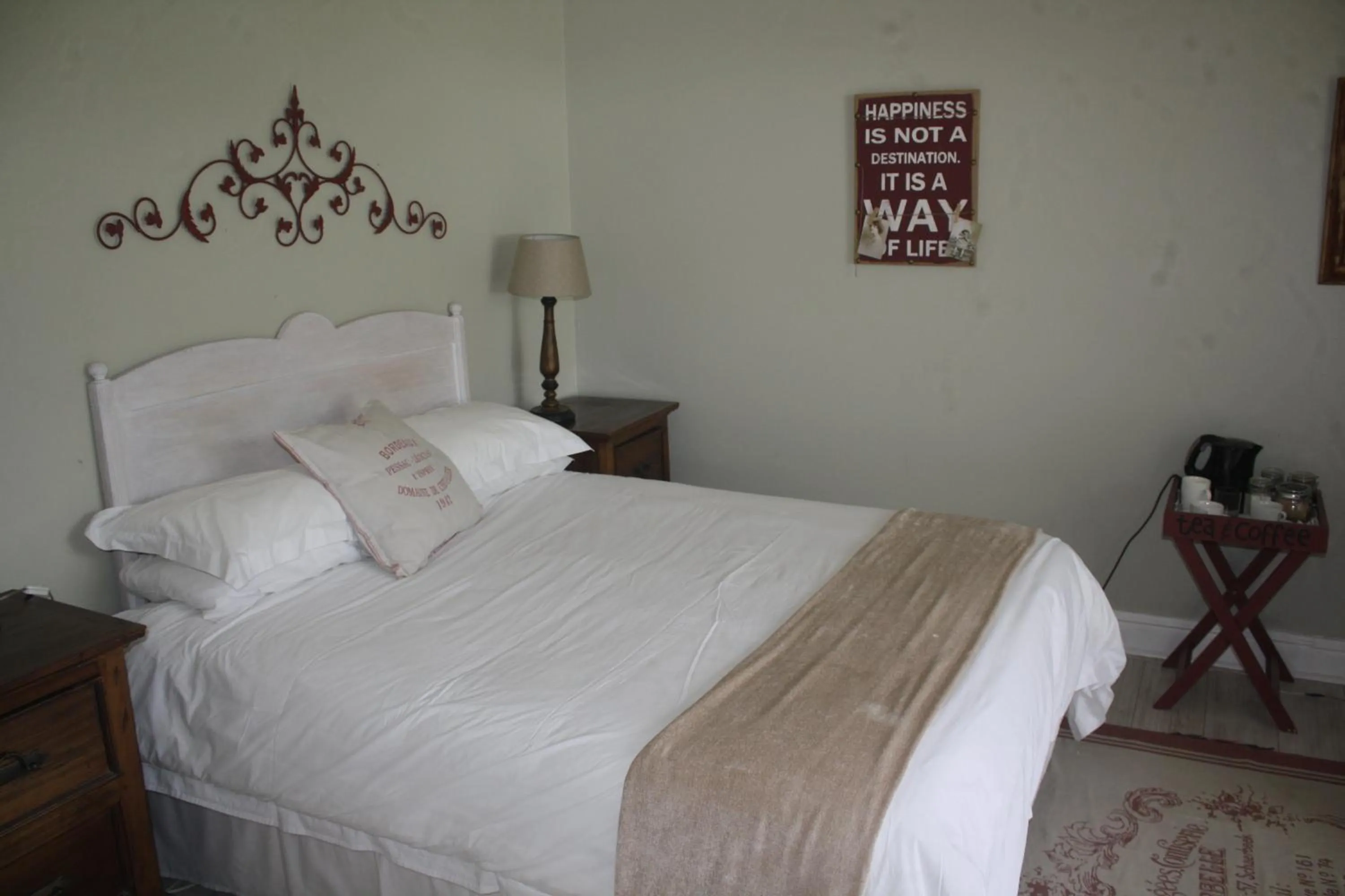 Bed in Lemon Tree B&B