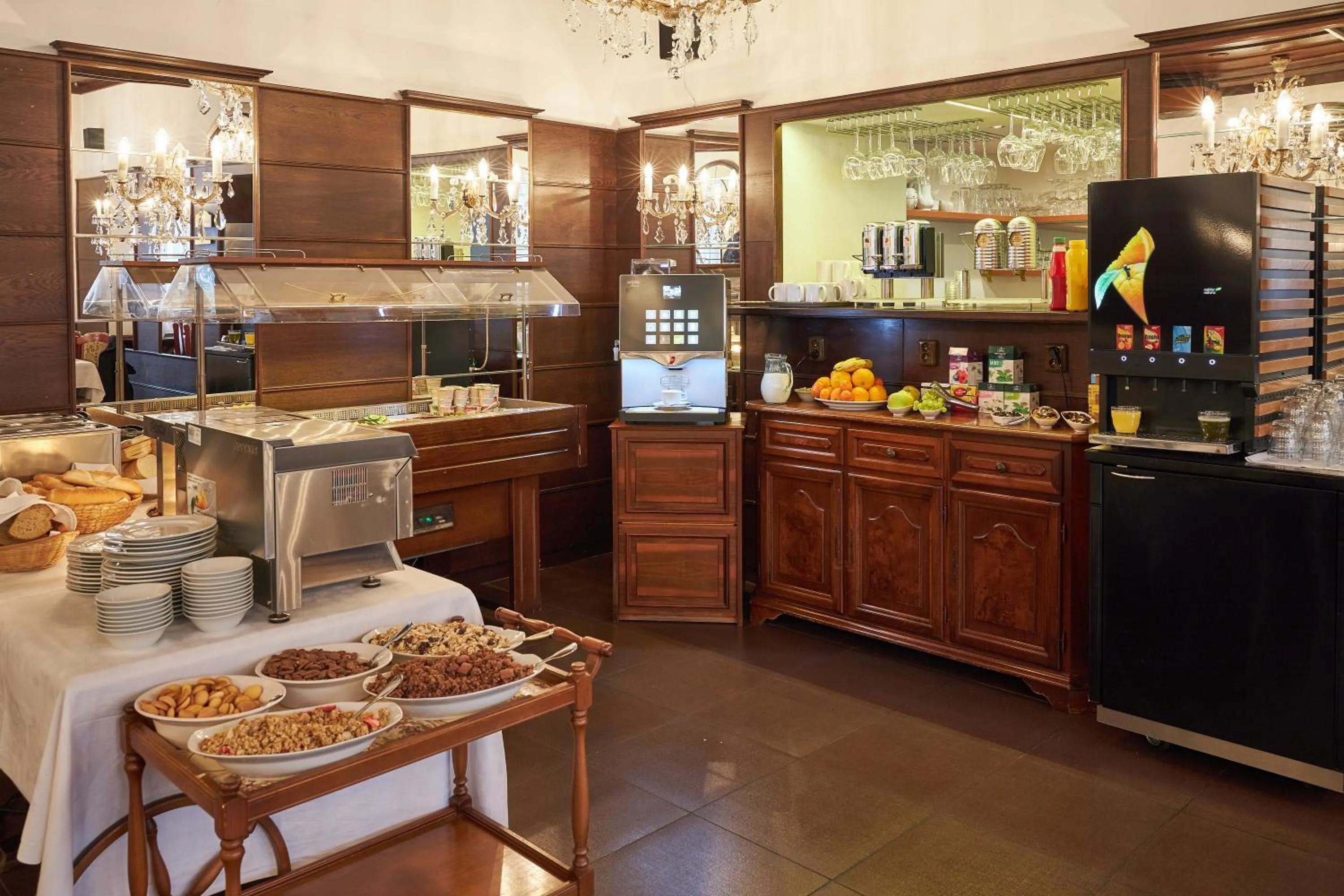 Buffet breakfast in Hotel Adam Trutnov