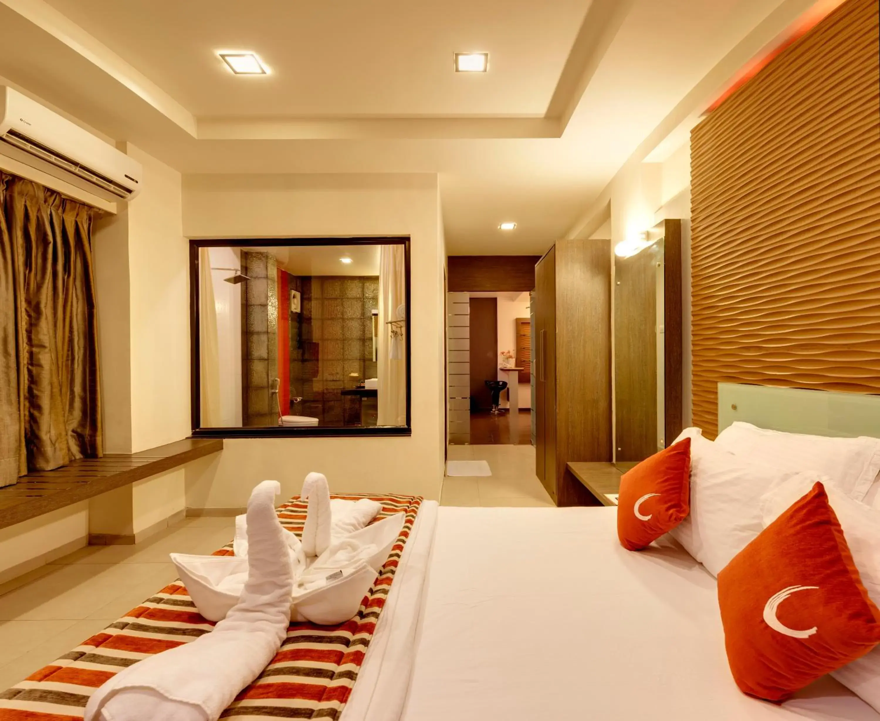 Bedroom, Bed in Regenta Place Raysons Kolhapur Bedroom, Bed in Regenta Place Raysons Kolhapur
