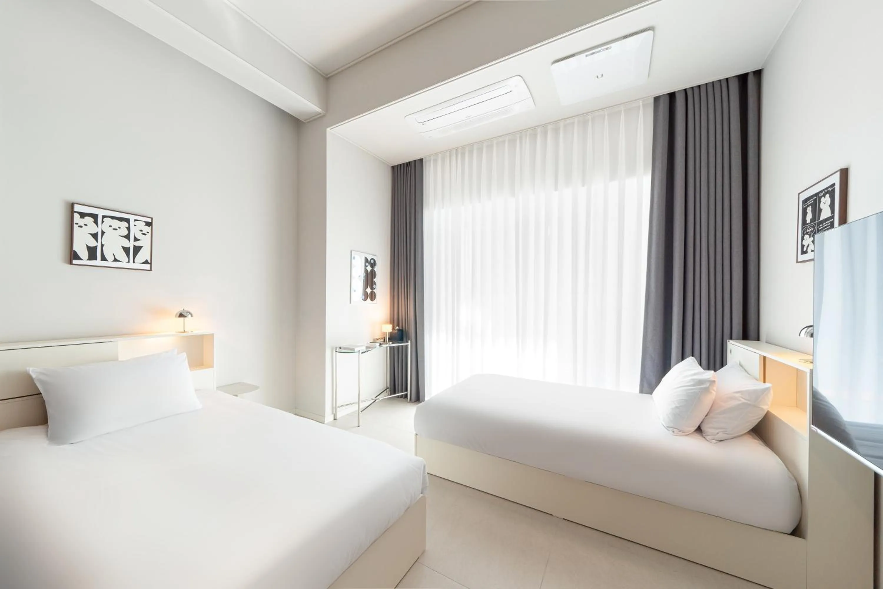 Bed in Le collective Siheung Wavepark