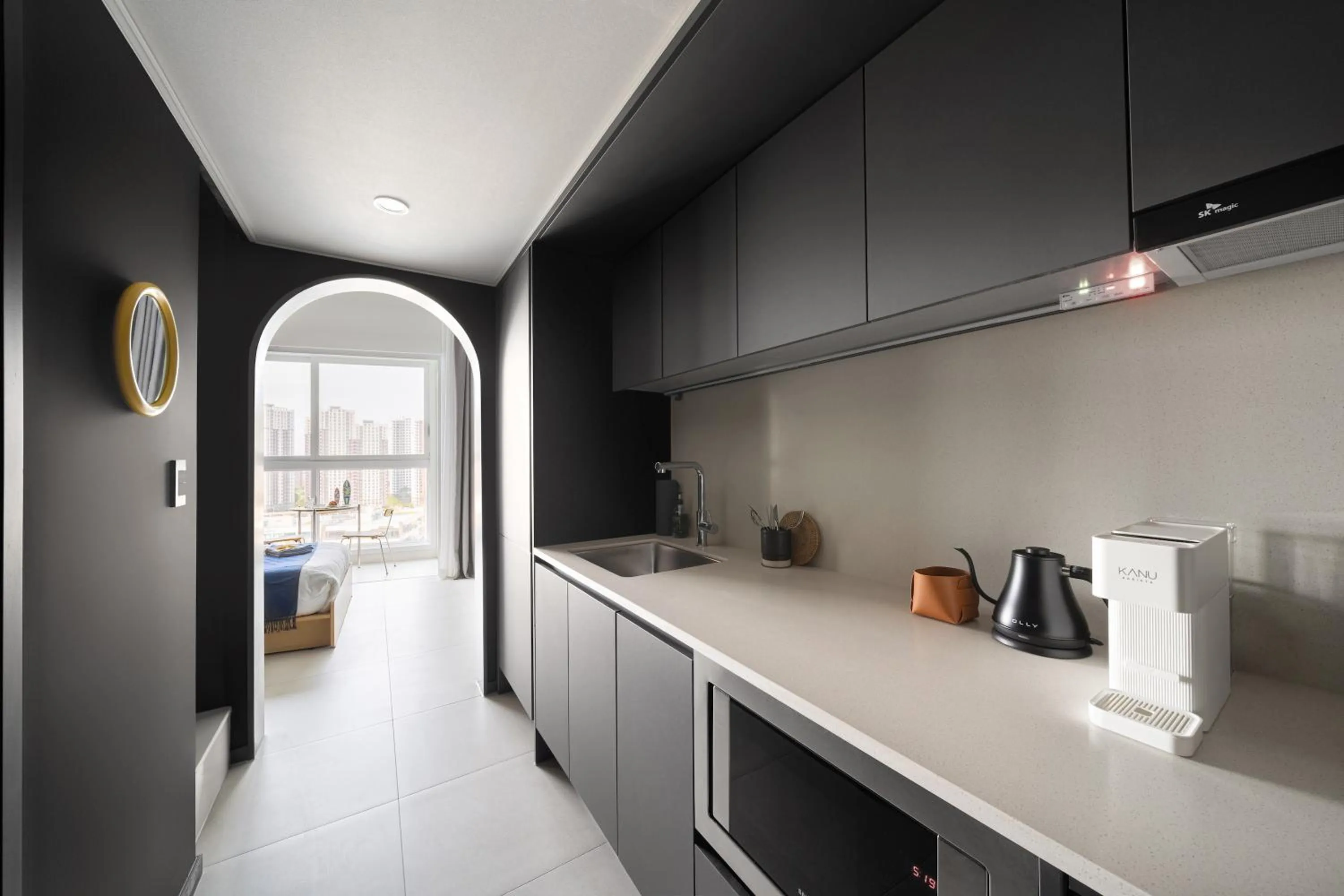 Coffee/tea facilities in Le collective Siheung Wavepark