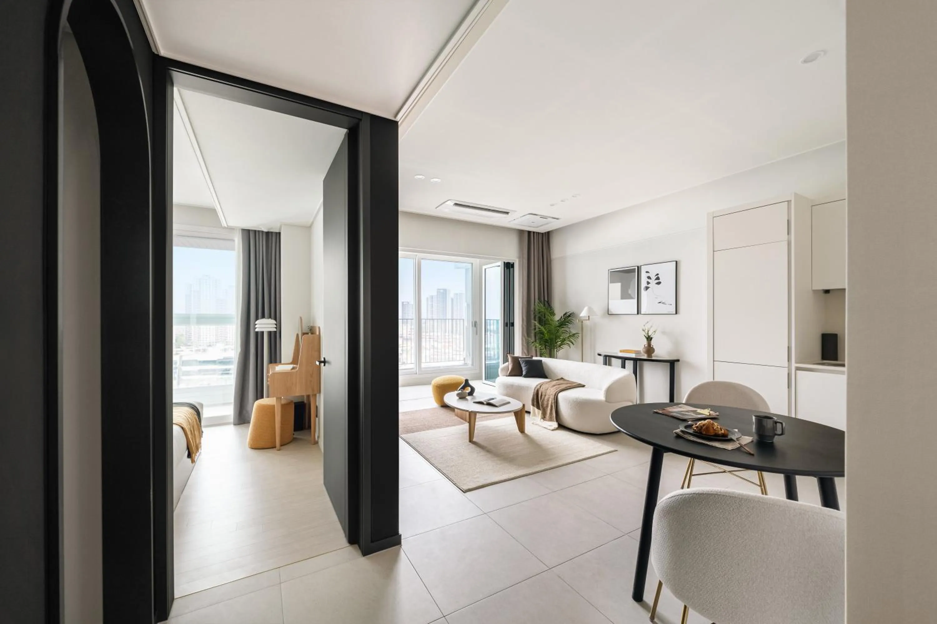 Living room in Le collective Siheung Wavepark