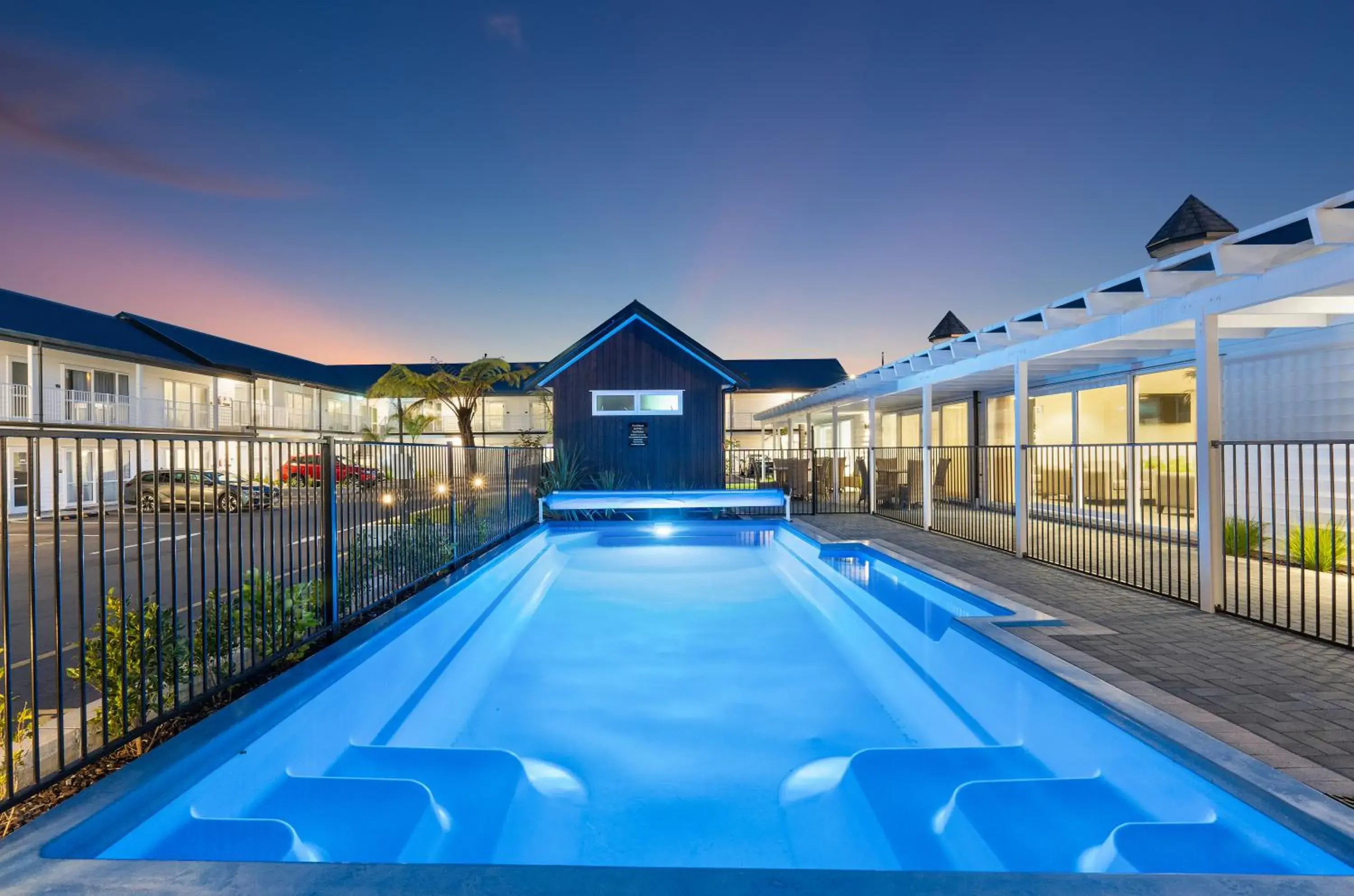 Swimming pool in Newina Rotorua Swimming pool in Newina Rotorua