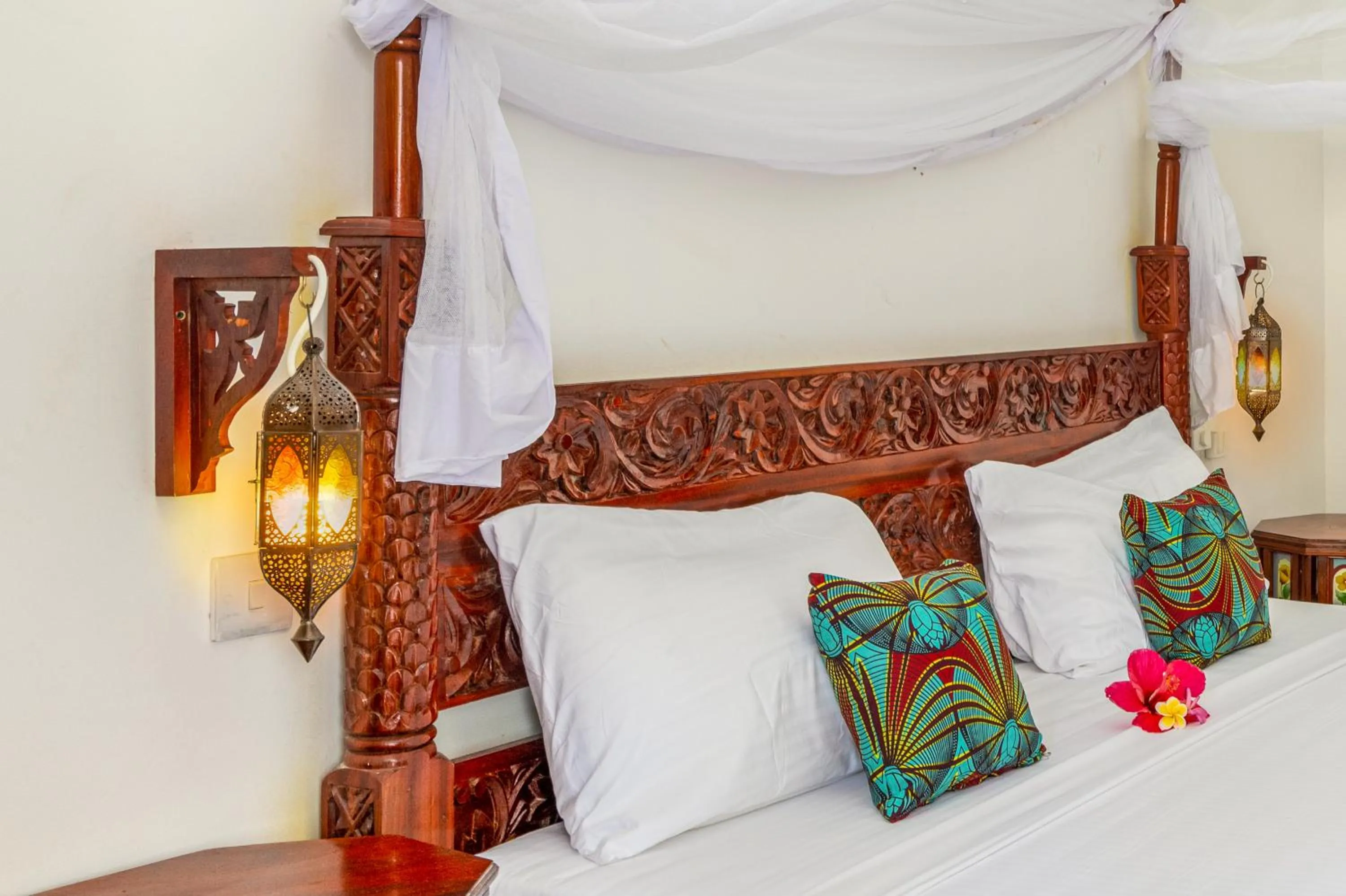 Bed in TASNEEM islamic luxury suites