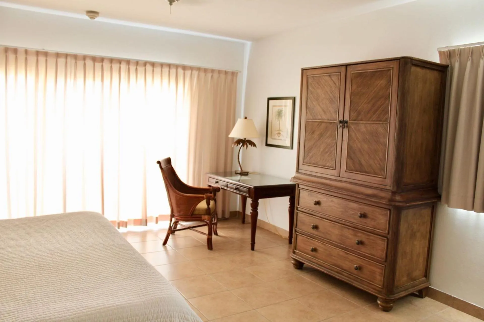 Bed in Bungalows at Windsong on the Reef