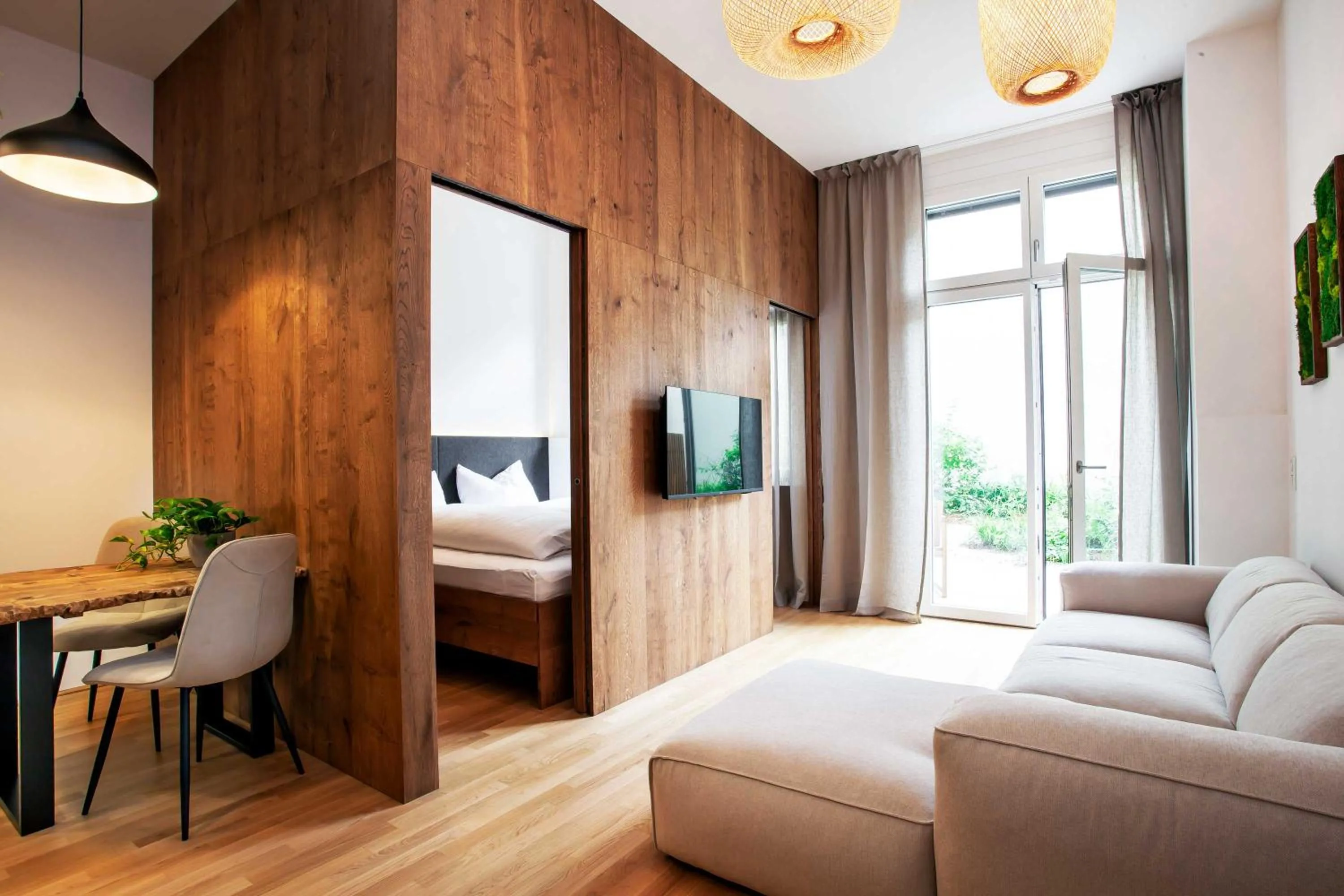 Living room, Bed in FERDI Margareten