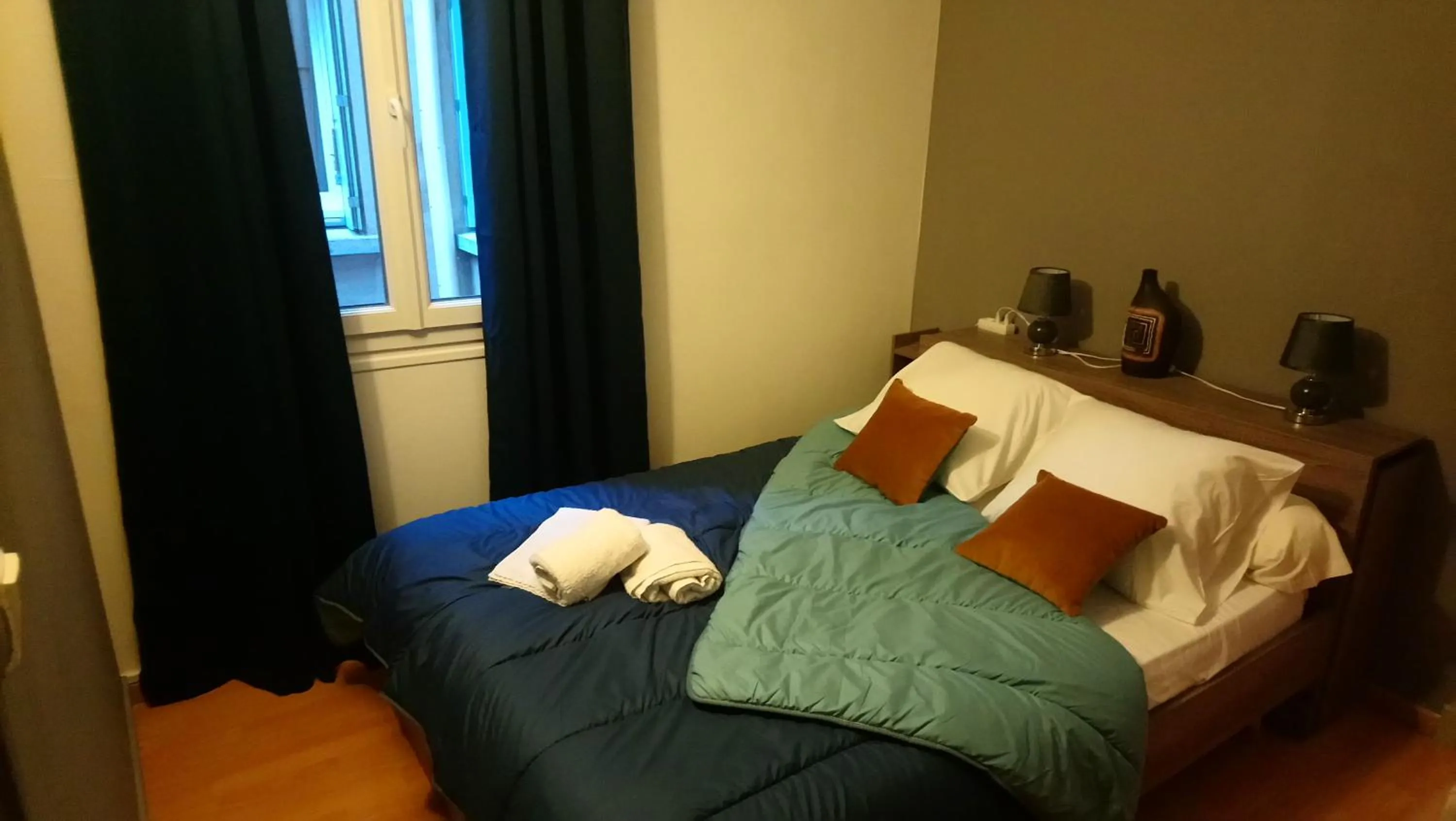 Bedroom, Bed in Hôtel Le Passage de Vallon