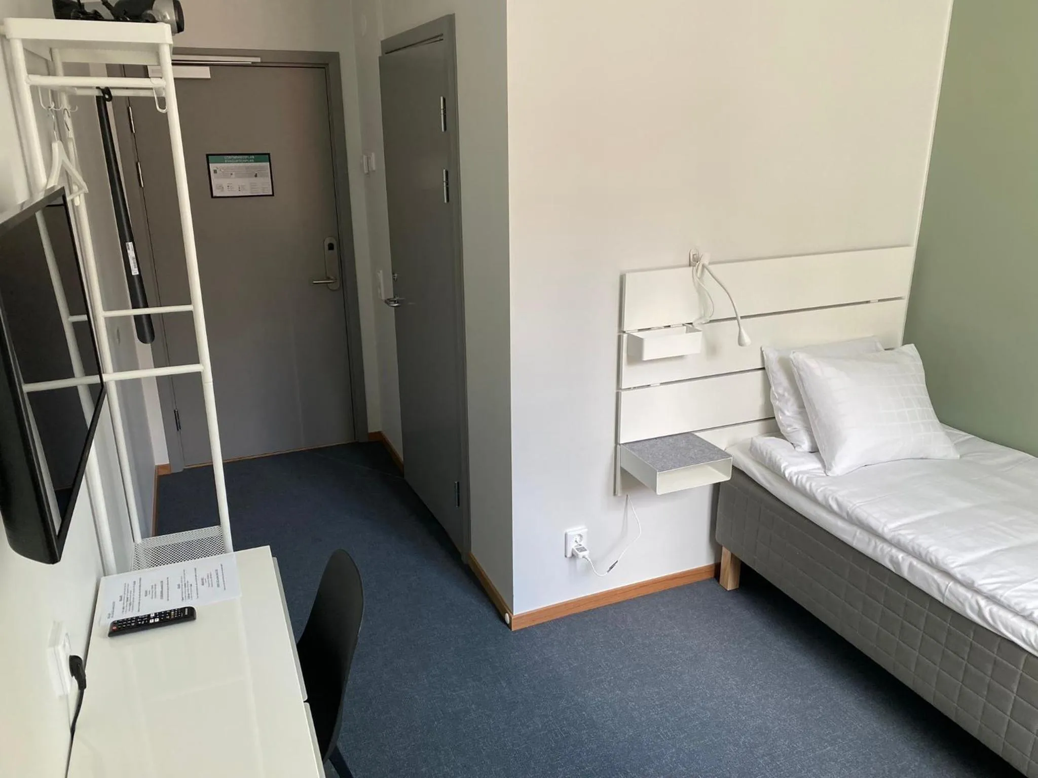 Bed in Ahlgrens Hotell Bed & Breakfast