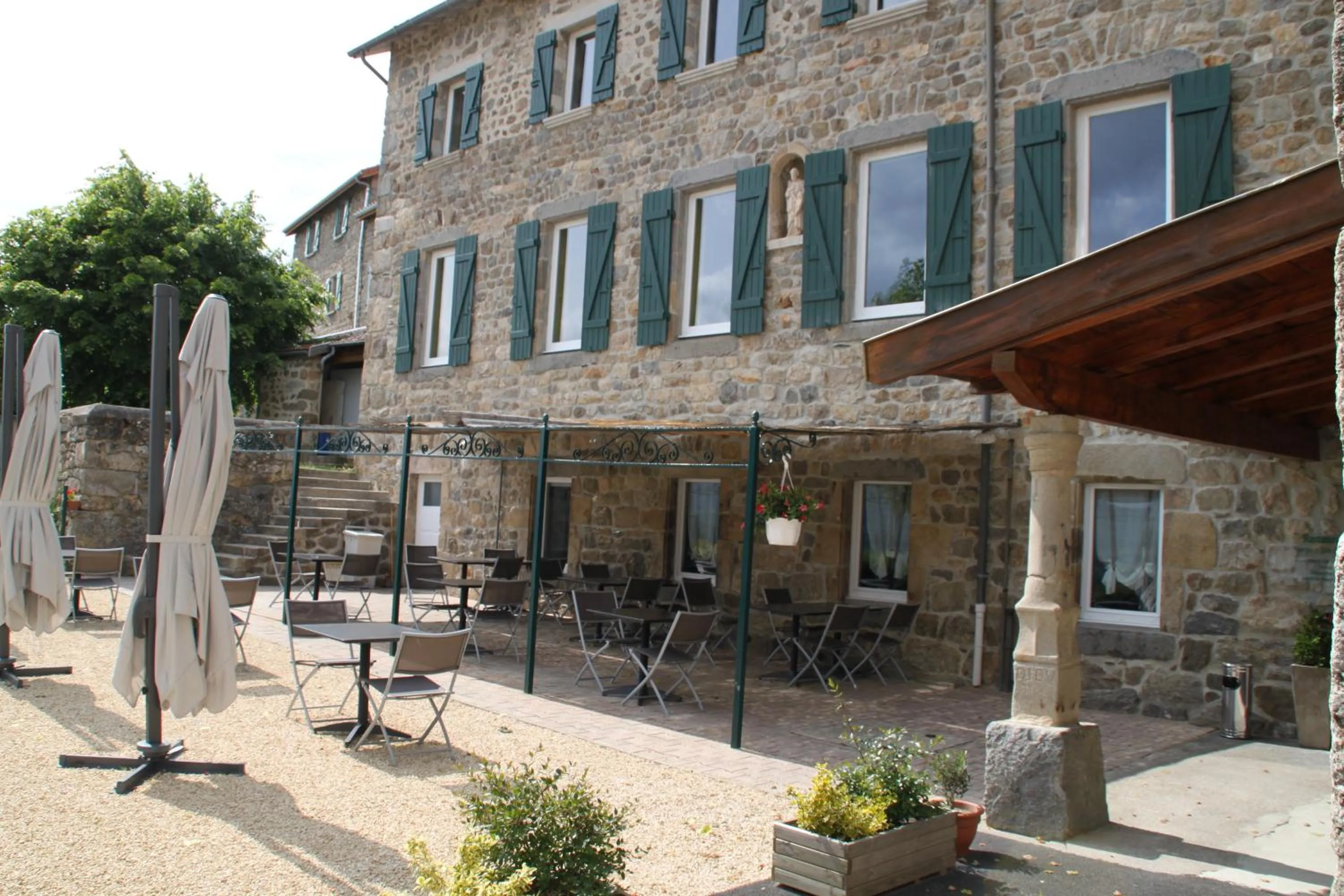 Balcony/Terrace in Les Chambres d'Hôtes Le Triskèle