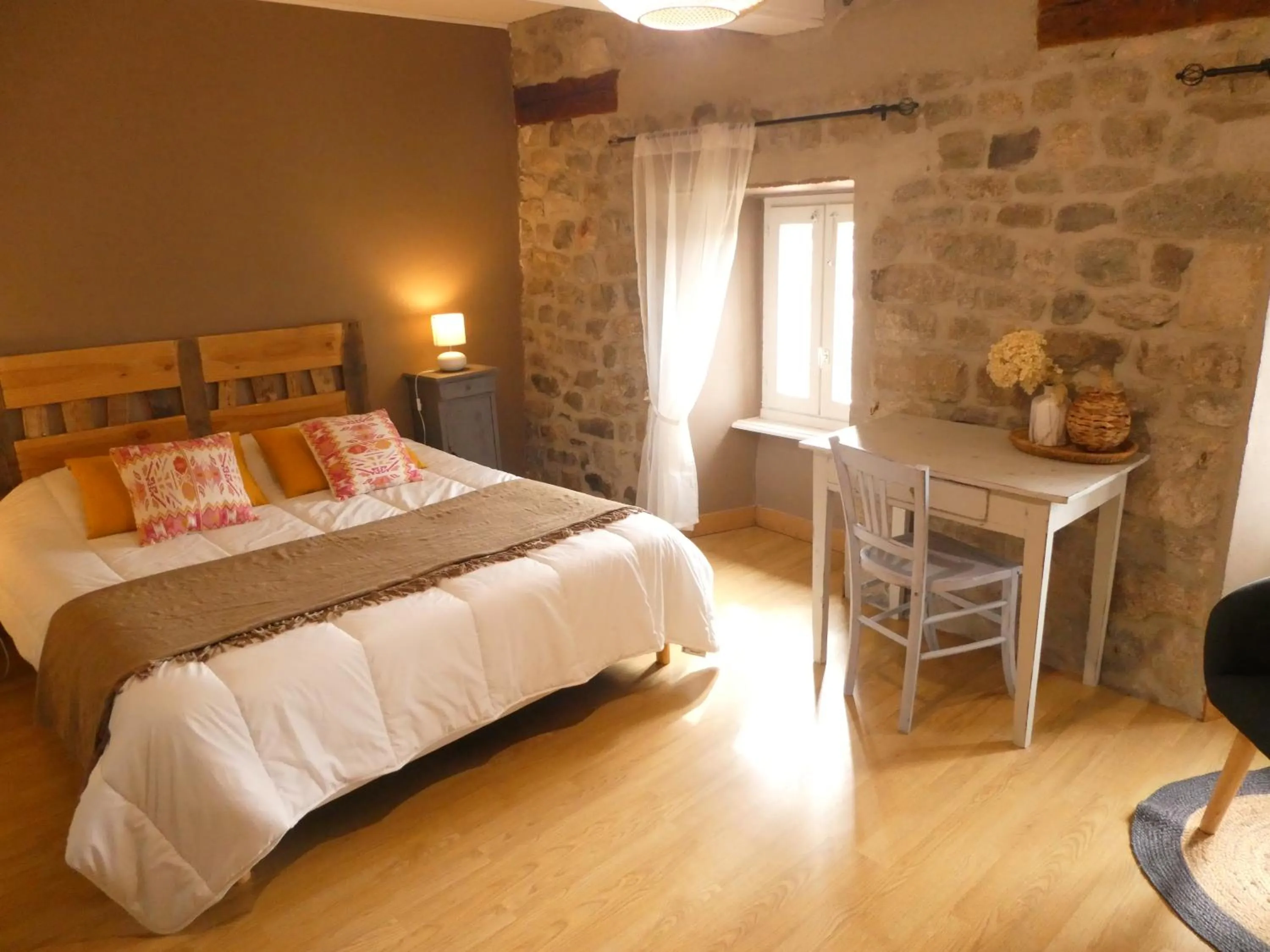 Bedroom in Les Chambres d'Hôtes Le Triskèle