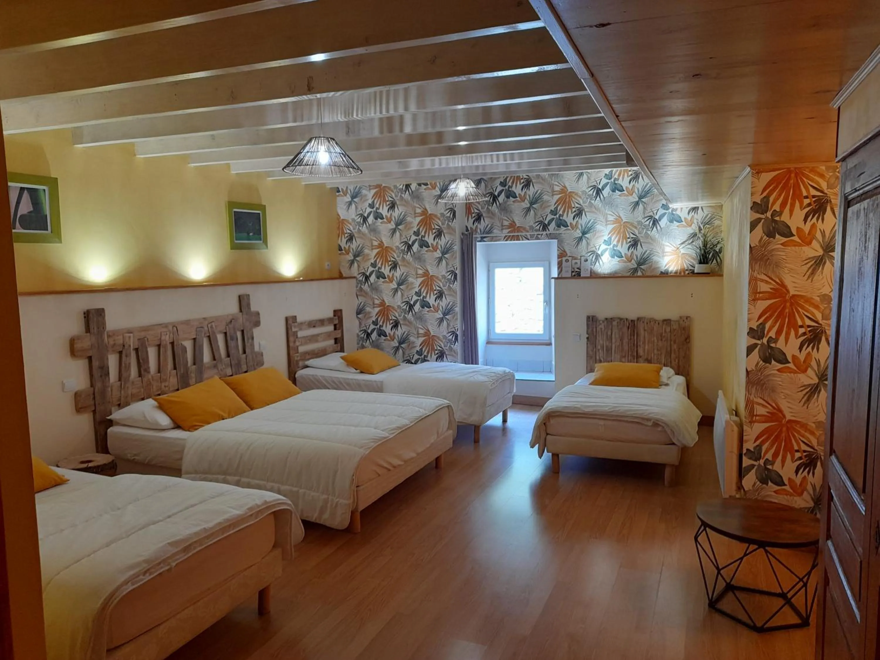 Bedroom in Les Chambres d'Hôtes Le Triskèle