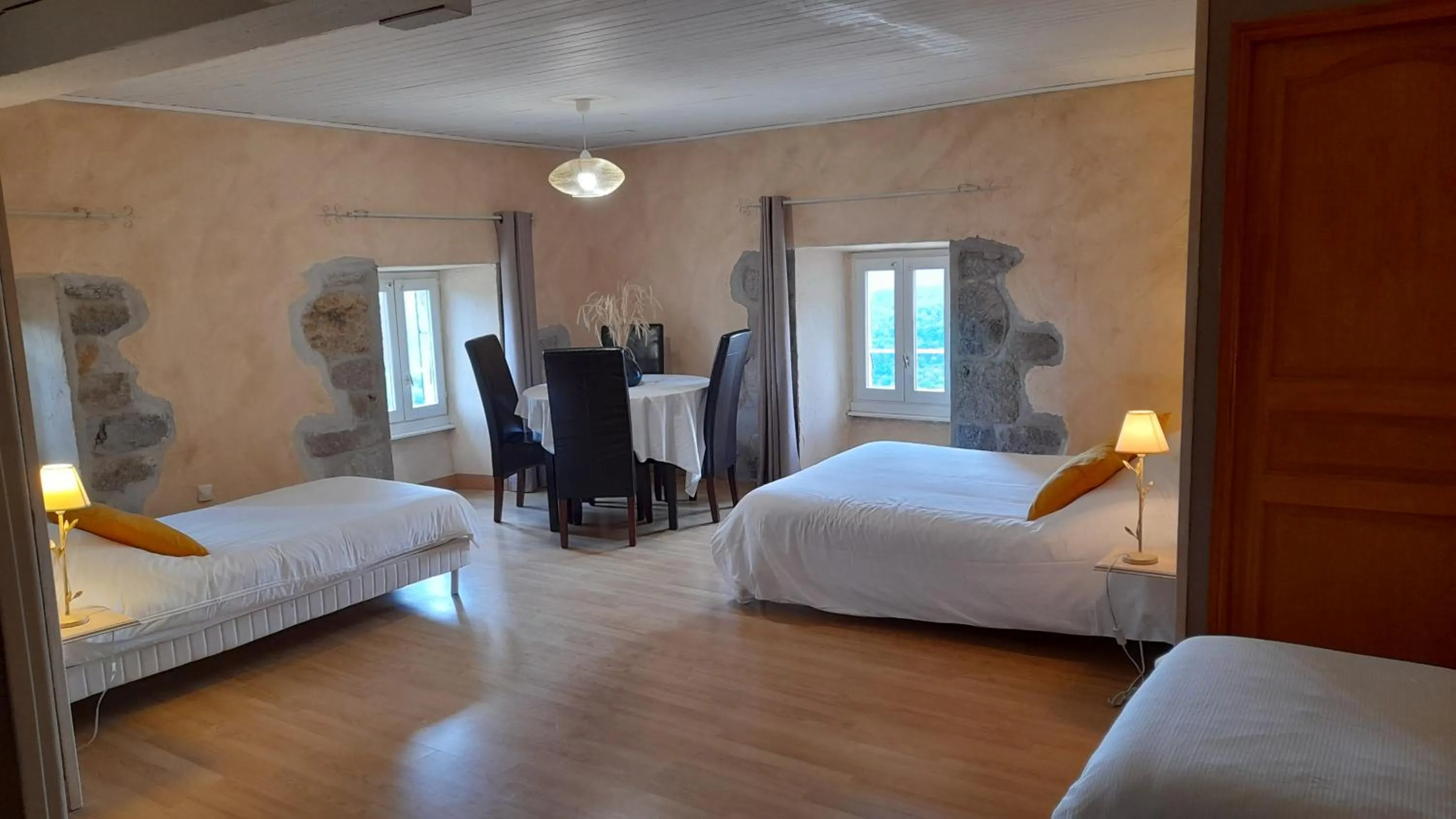 Bedroom in Les Chambres d'Hôtes Le Triskèle