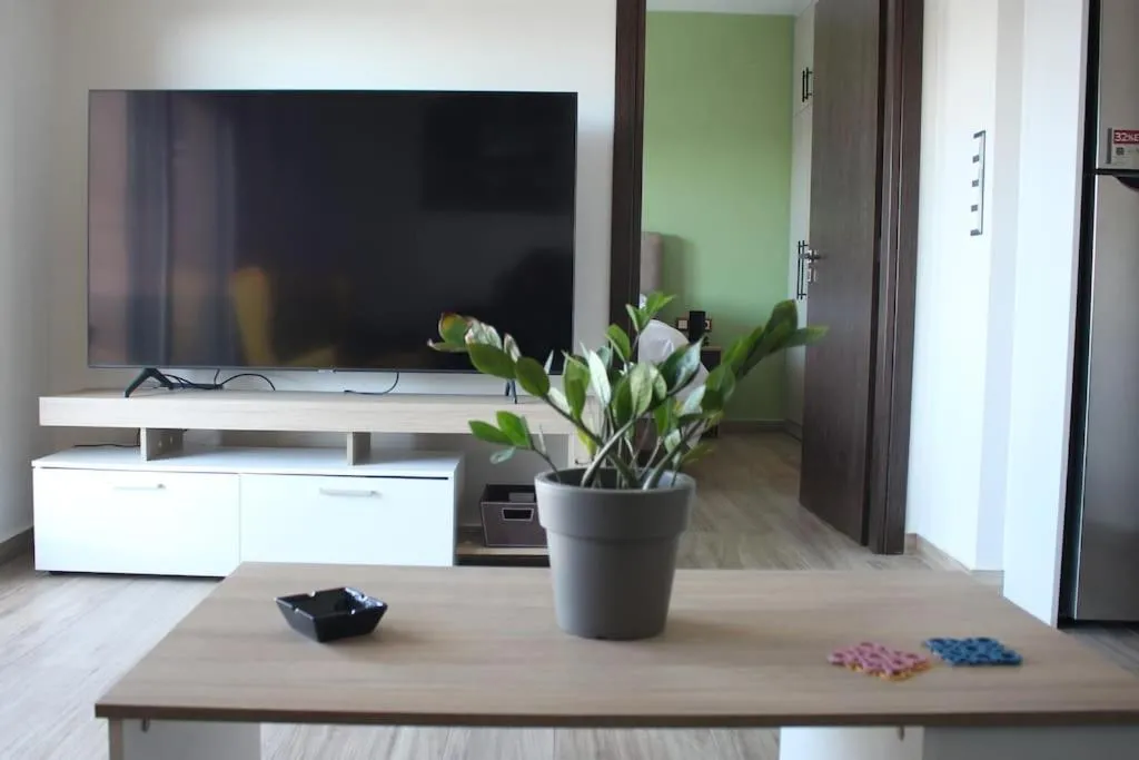TV and multimedia in Agnes apartment Filopappou