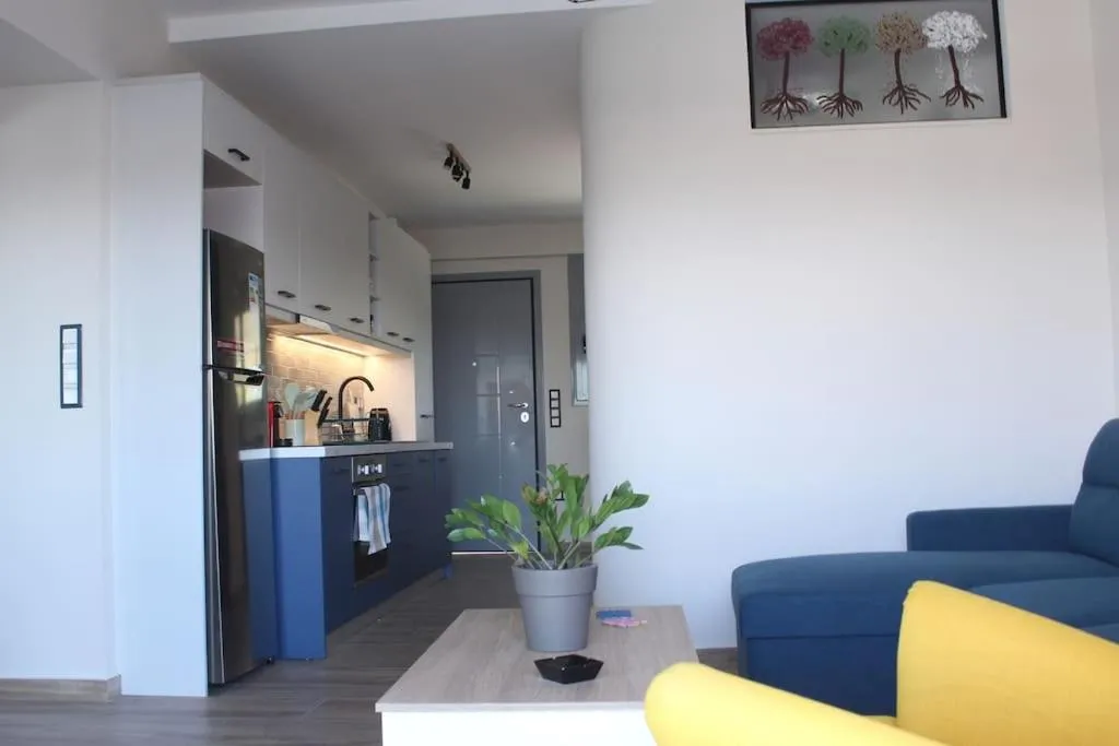 Kitchen or kitchenette in Agnes apartment Filopappou