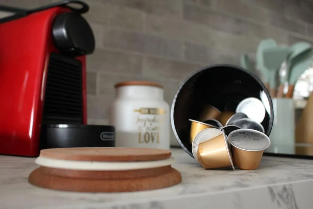 Coffee/tea facilities in Agnes apartment Filopappou