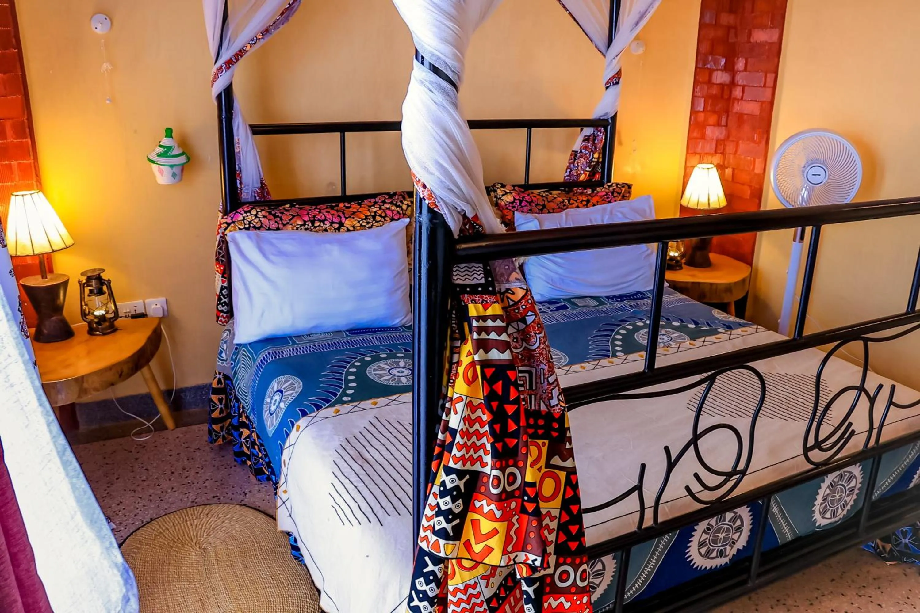 Bed in JET VILLAS ENTEBBE ( JVE )