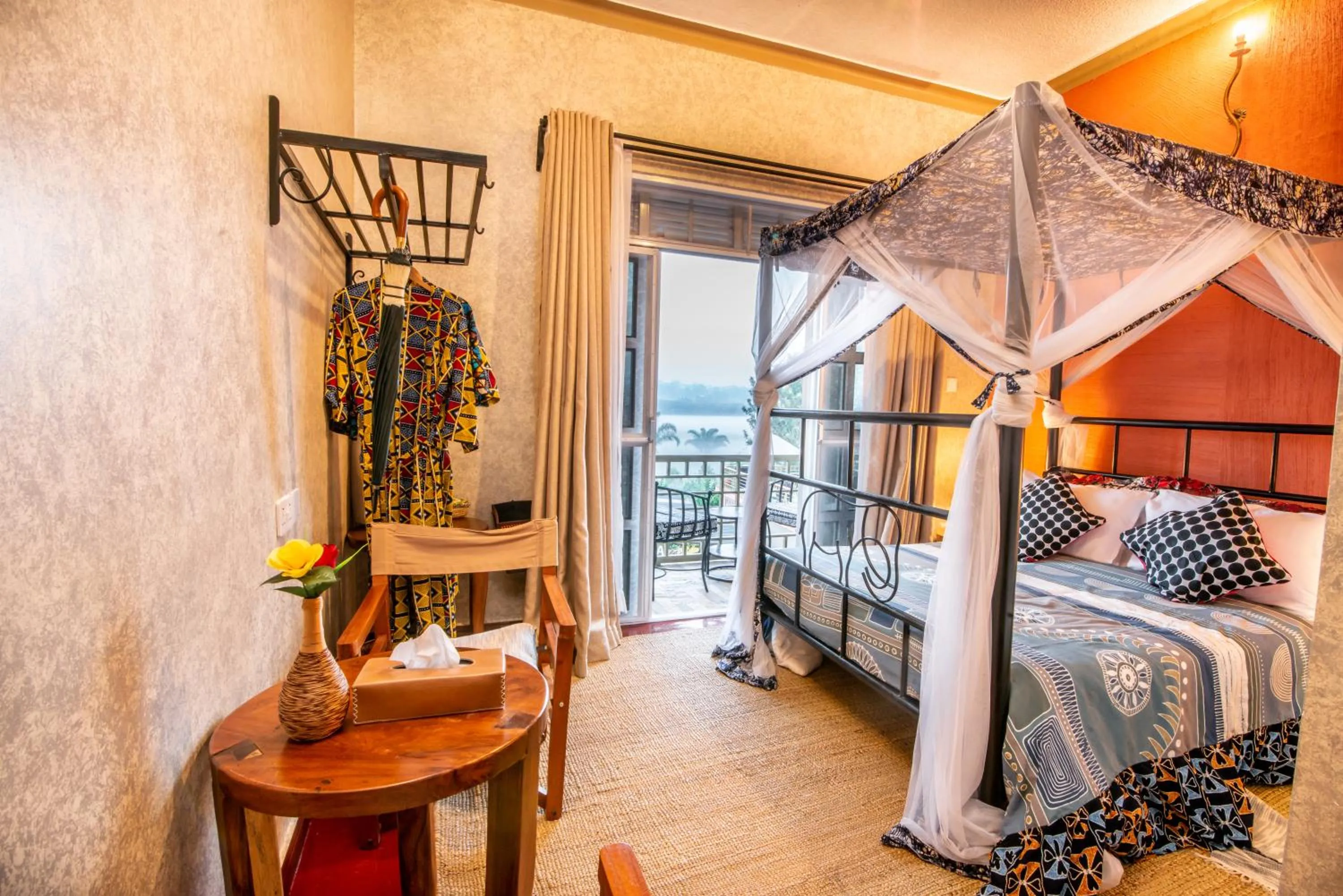 Bed in JET VILLAS ENTEBBE ( JVE )