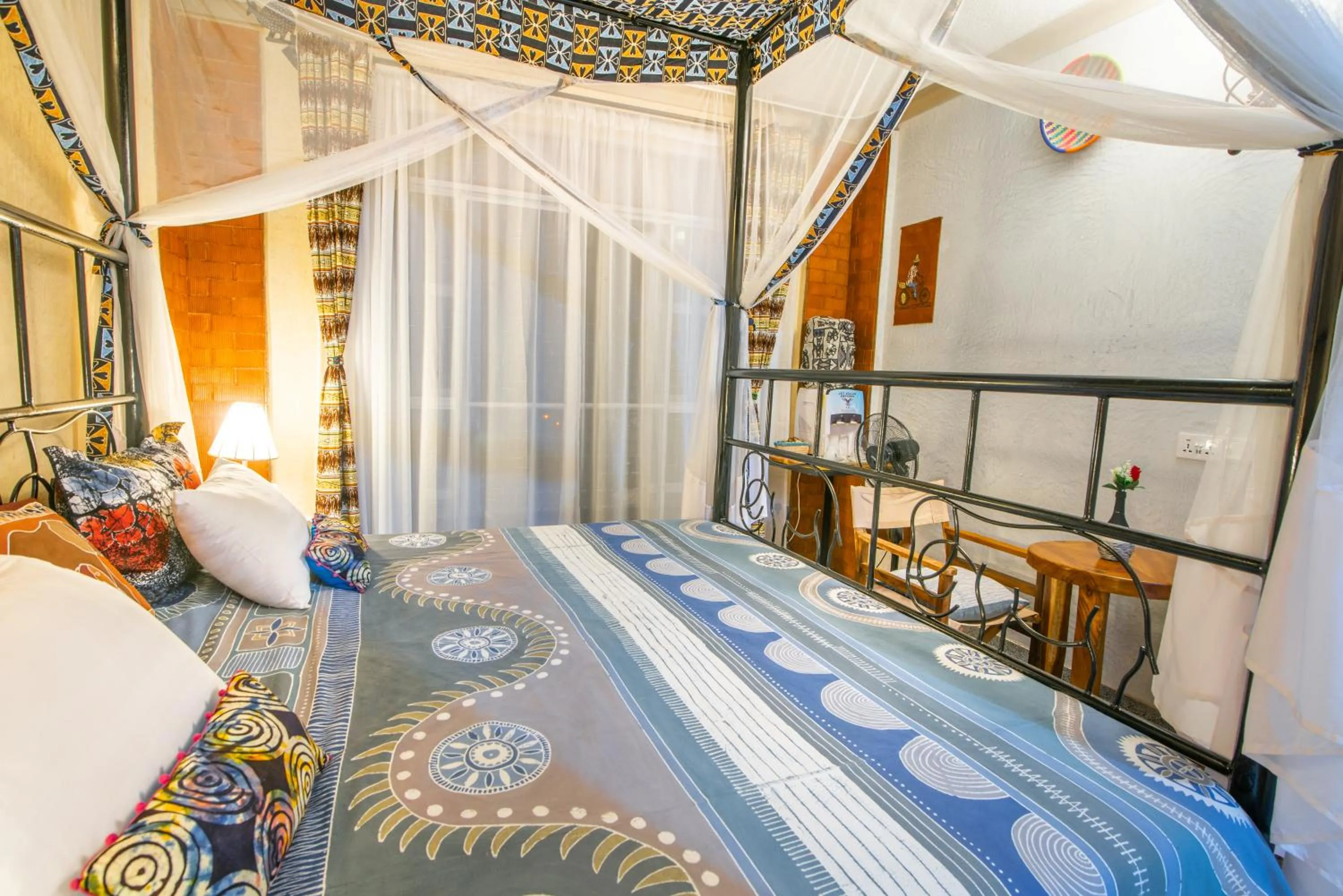 Bed in JET VILLAS ENTEBBE ( JVE )