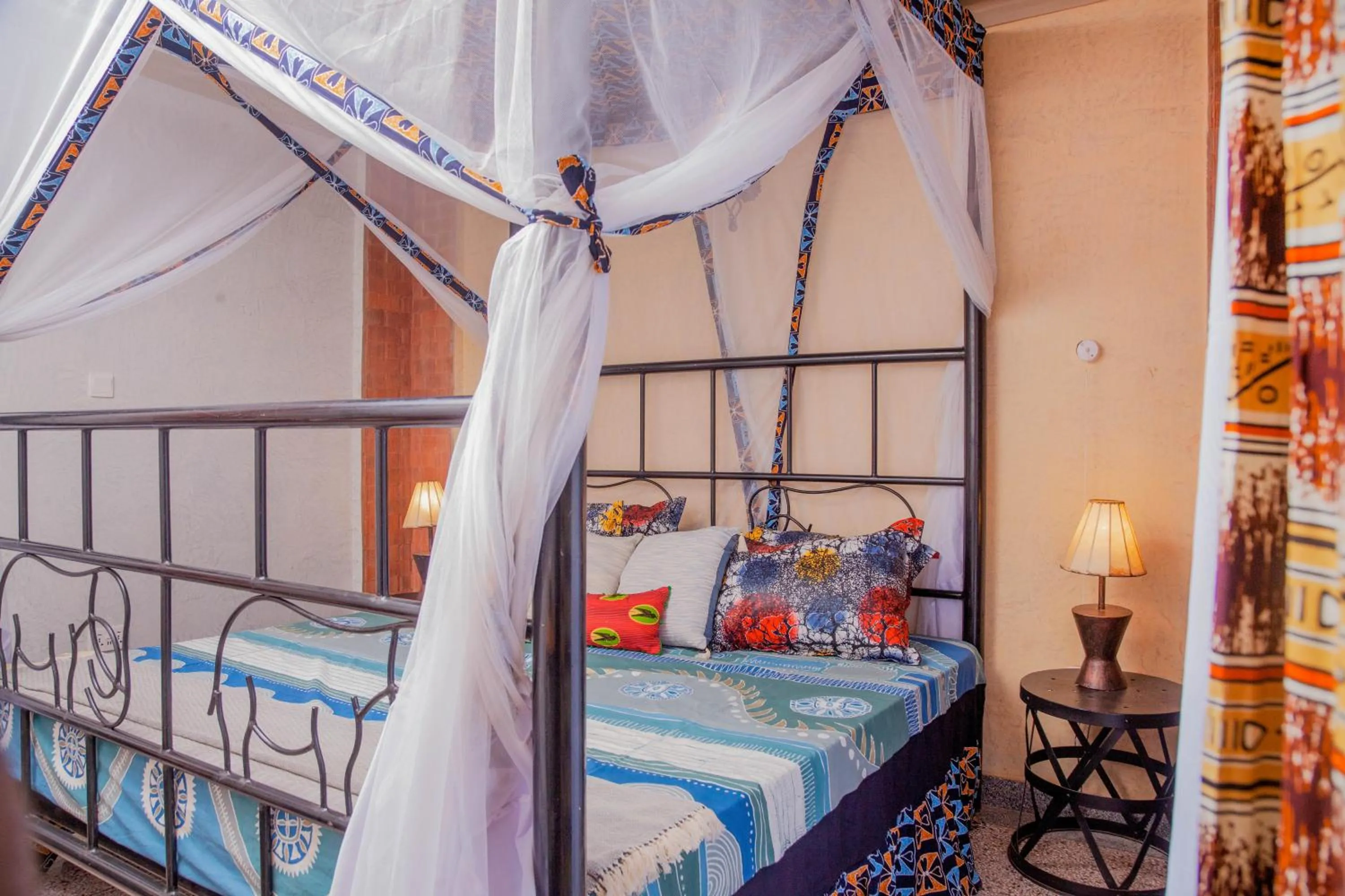 Bed in JET VILLAS ENTEBBE ( JVE )