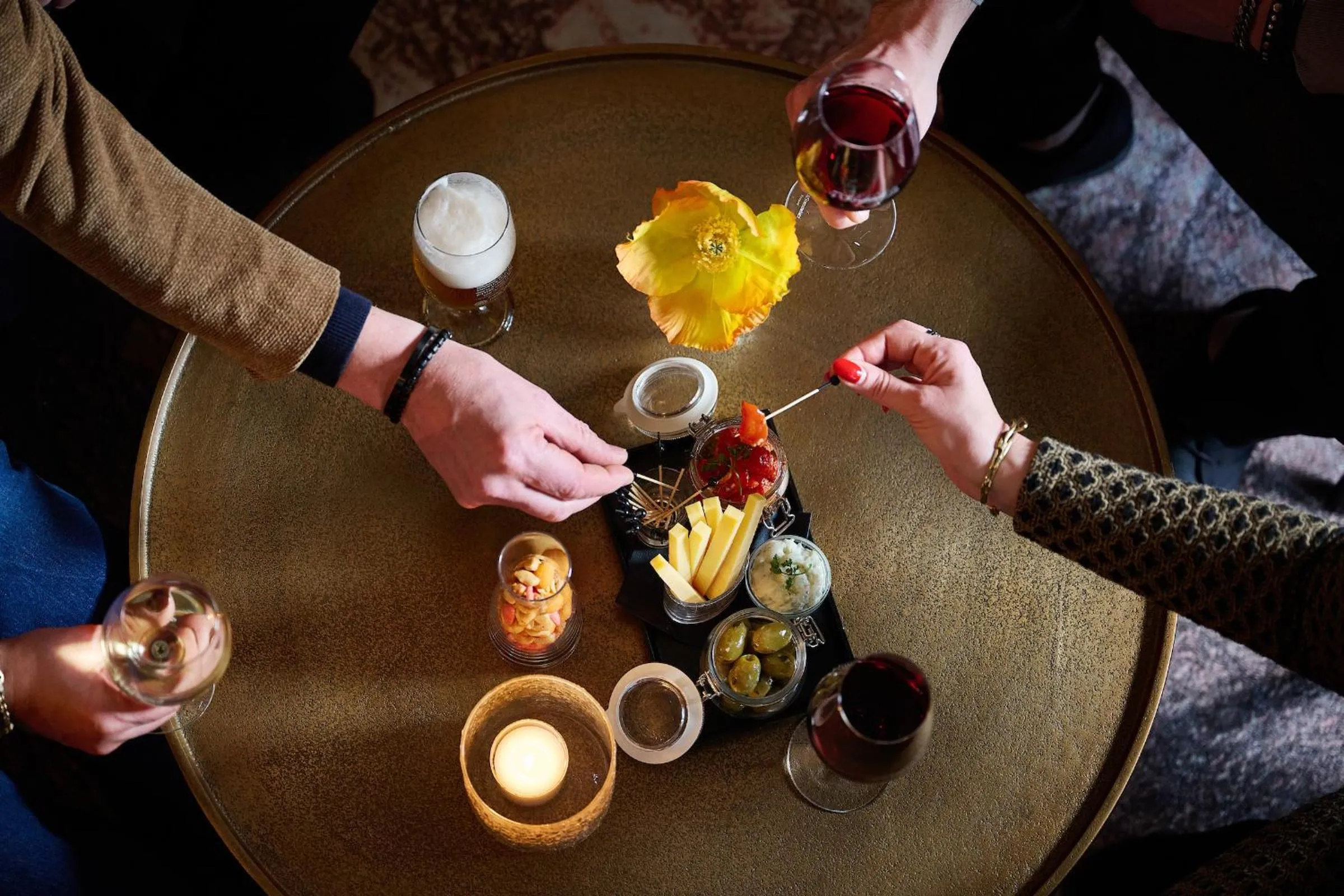 Food and drinks in Hotel 't Kruisselt