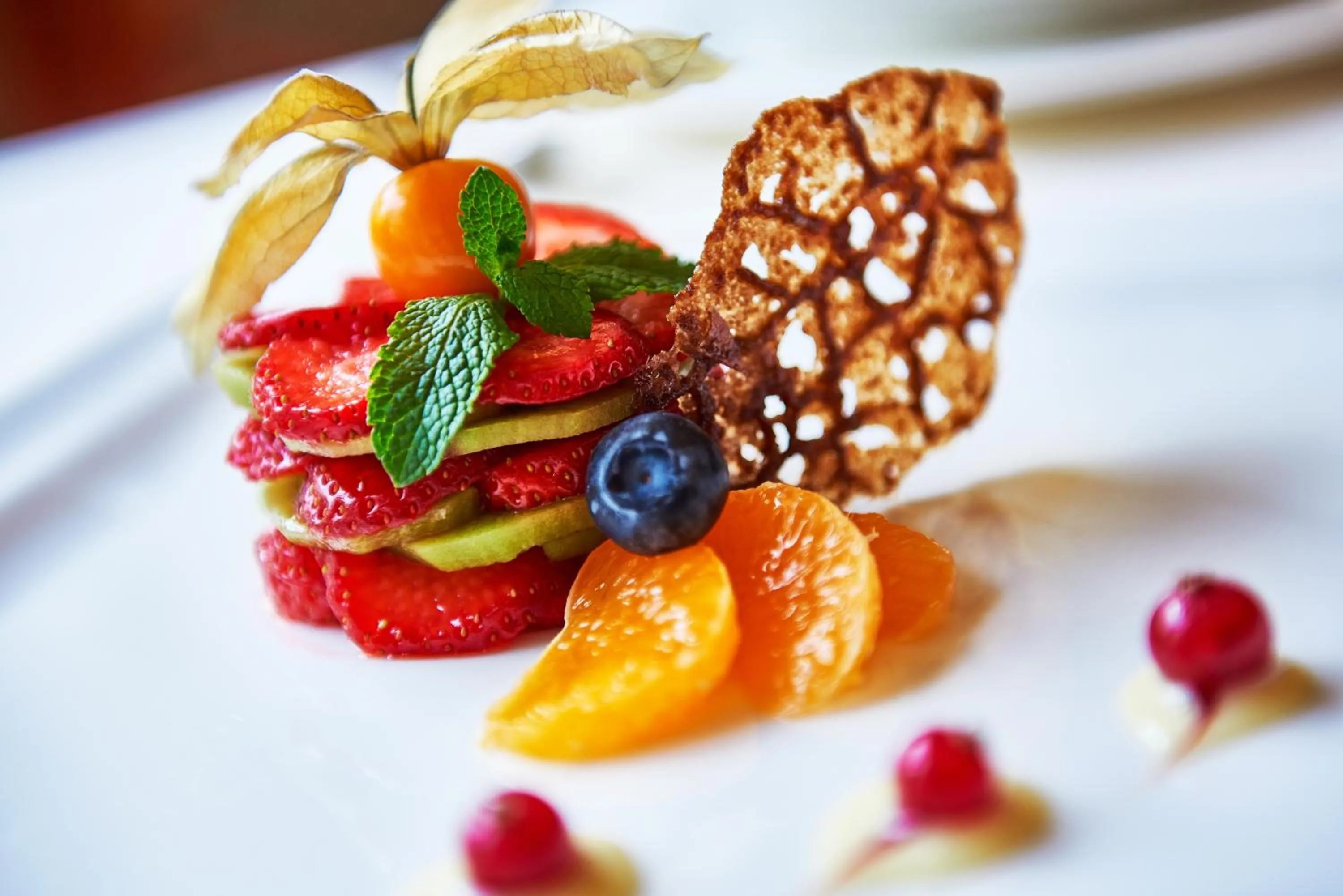 Food close-up in Hotel 't Kruisselt
