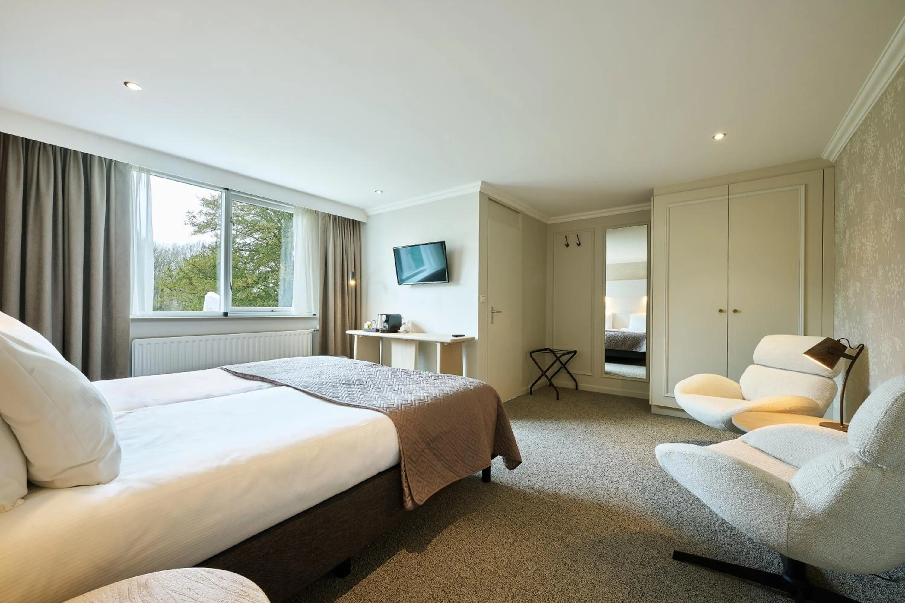 Bedroom, Bed in Hotel 't Kruisselt