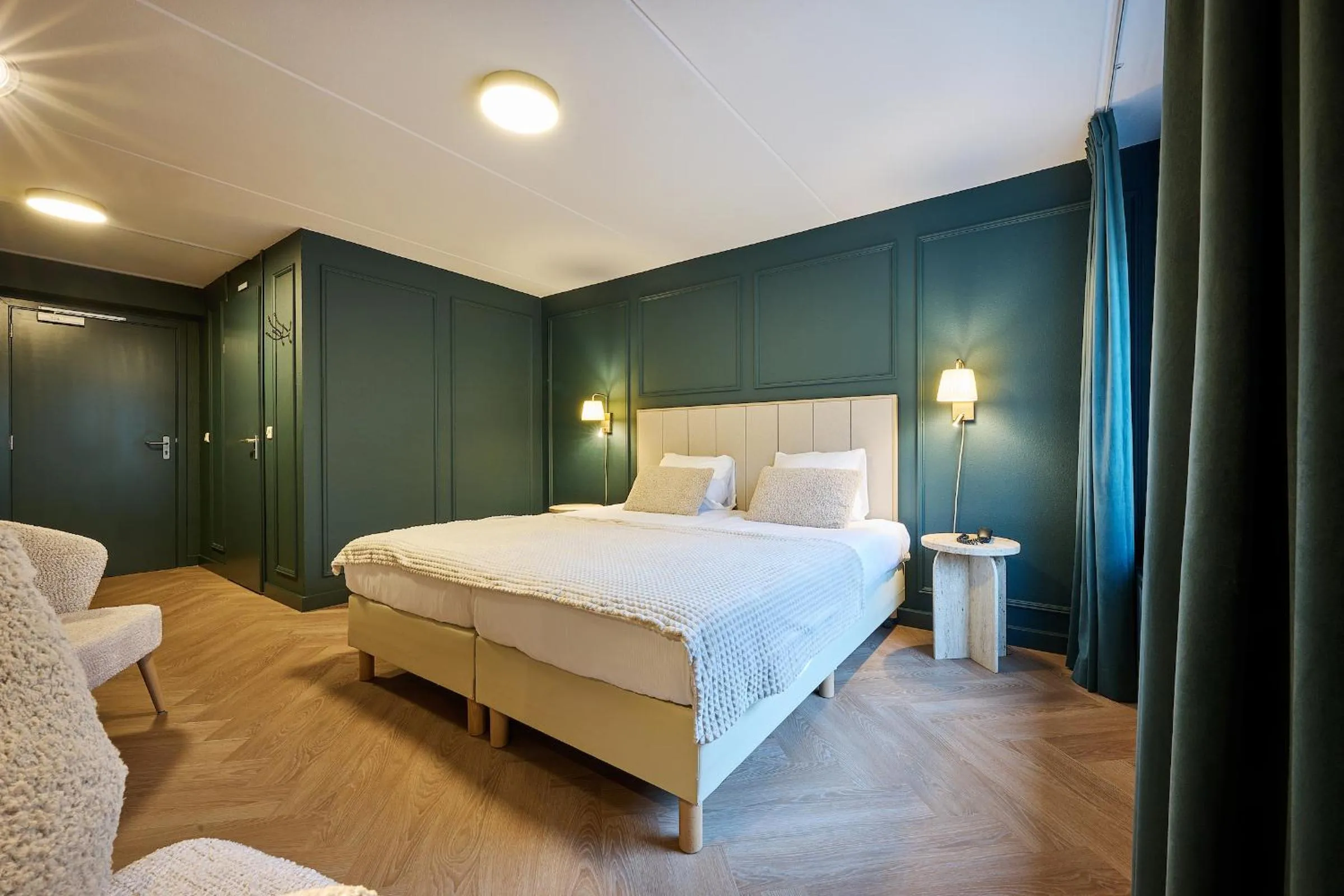 Photo of the whole room, Bed in Hotel 't Kruisselt