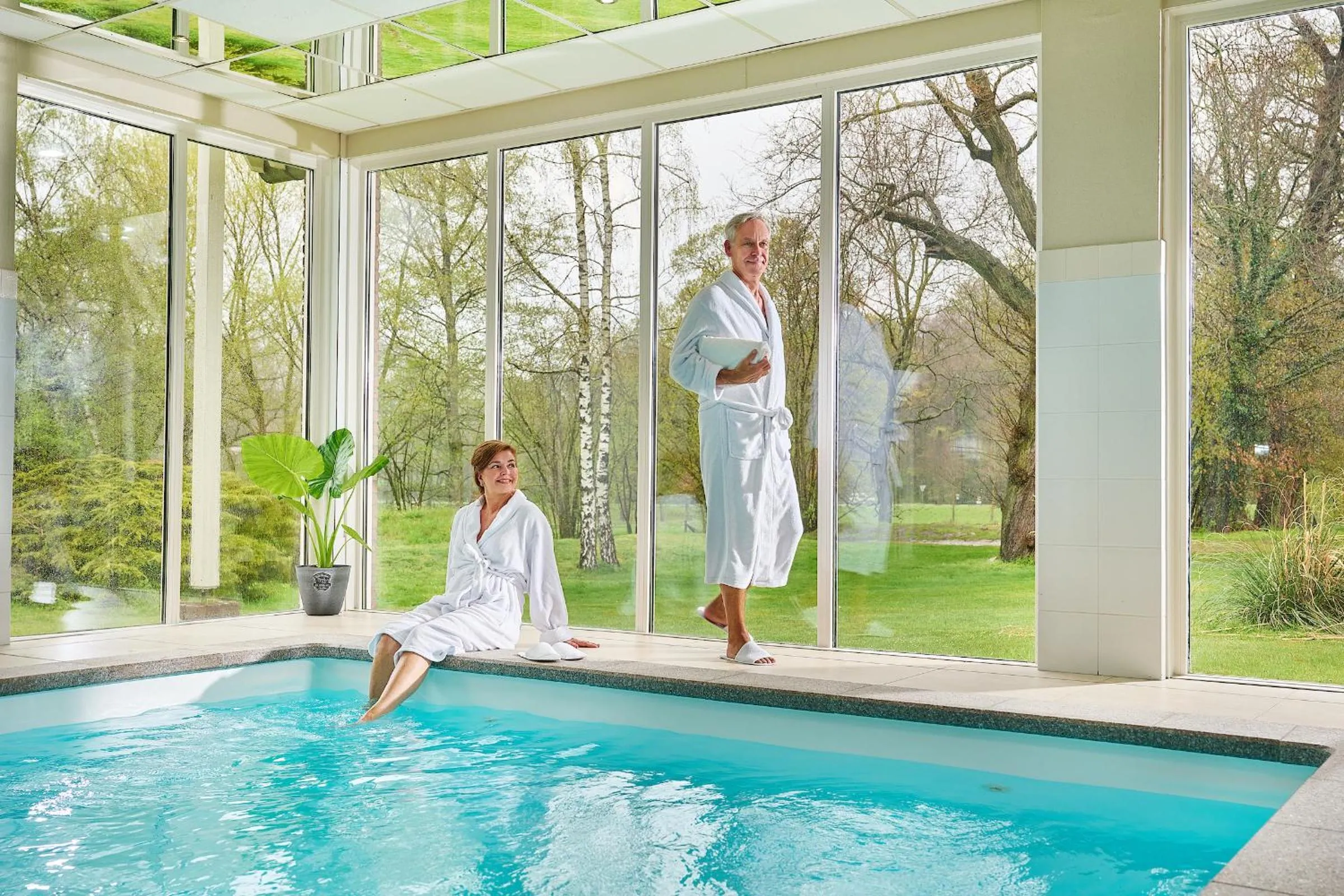 Swimming pool in Hotel 't Kruisselt