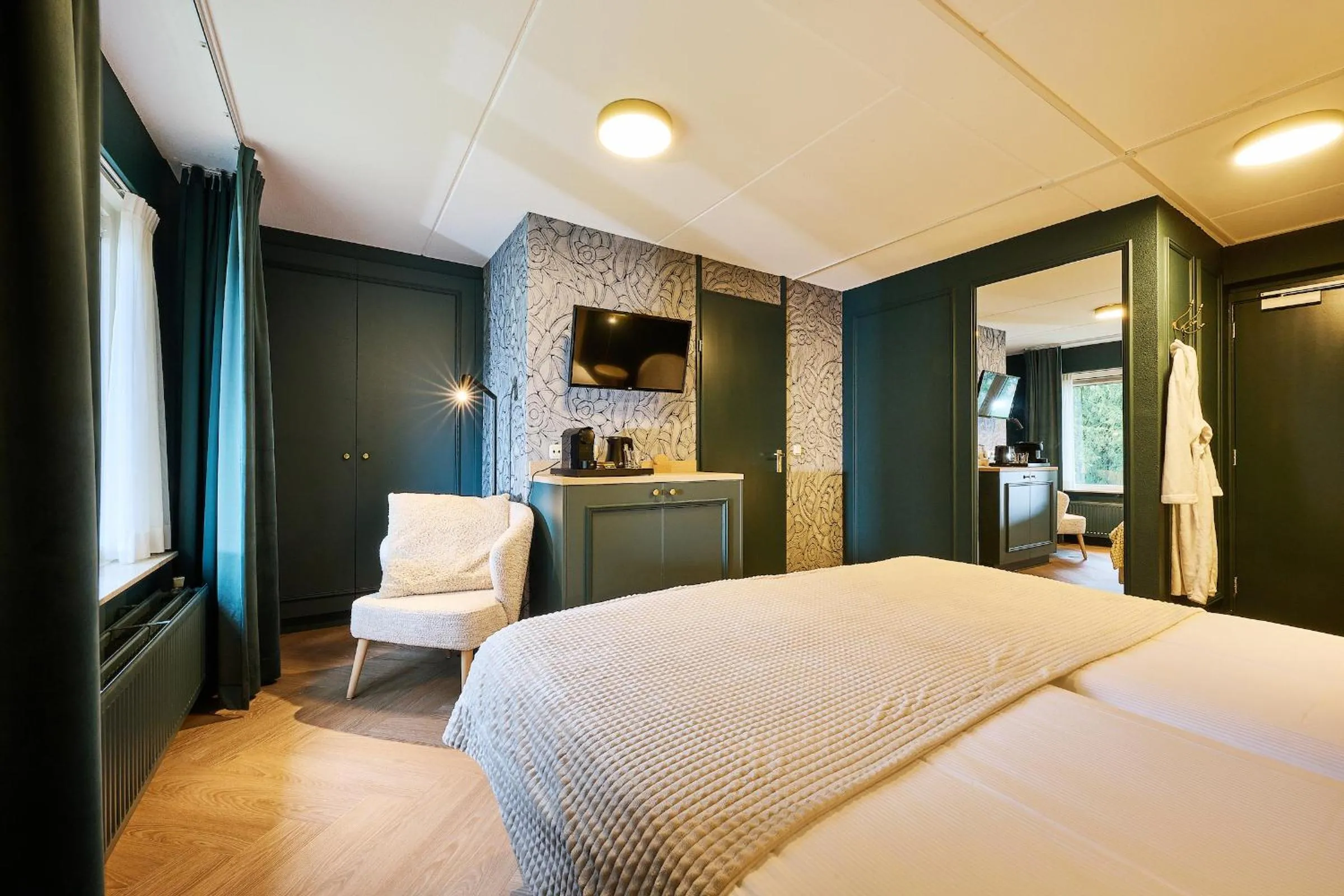 Bedroom, Bed in Hotel 't Kruisselt