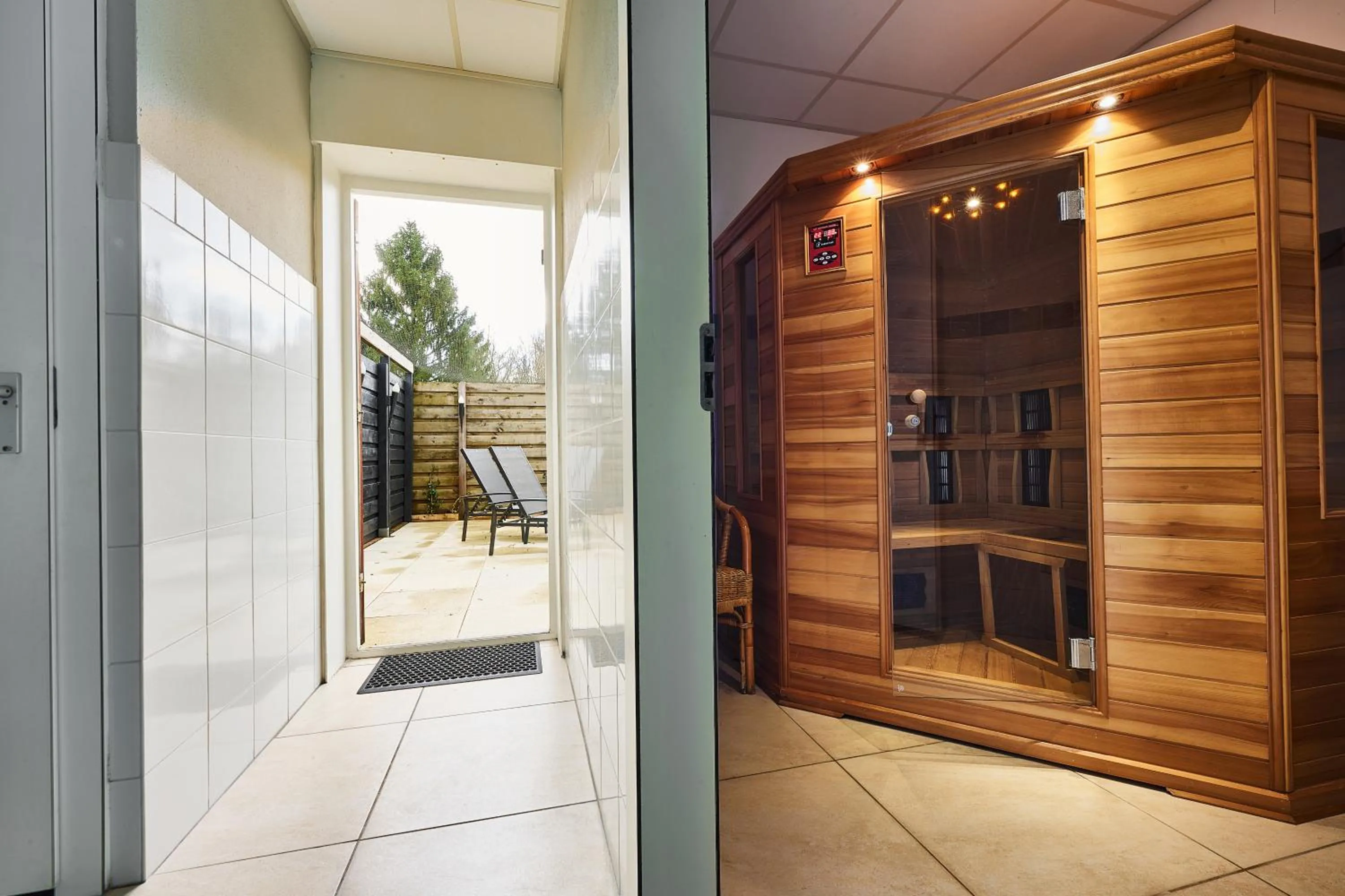 Sauna in Hotel 't Kruisselt