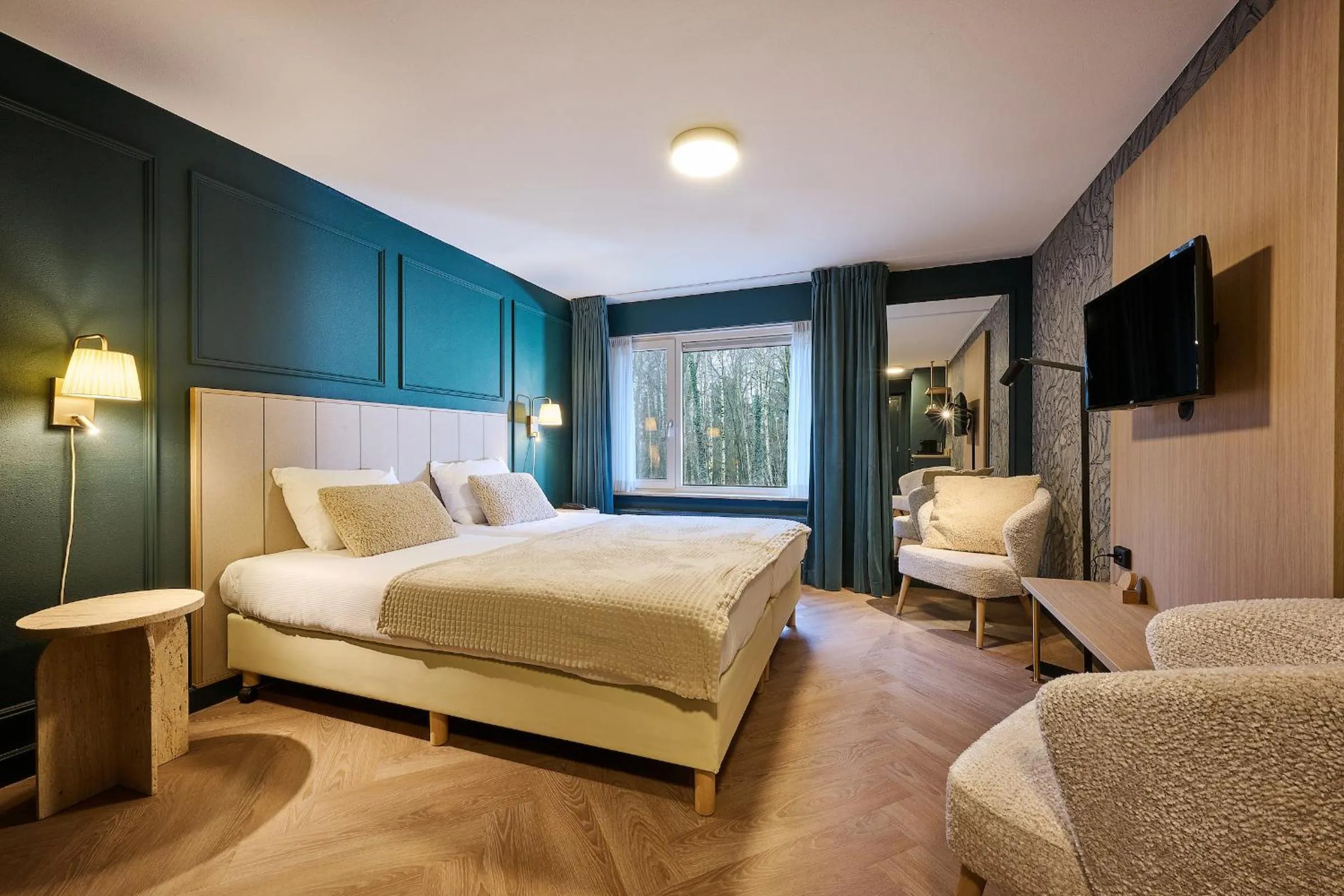 Bedroom, Bed in Hotel 't Kruisselt