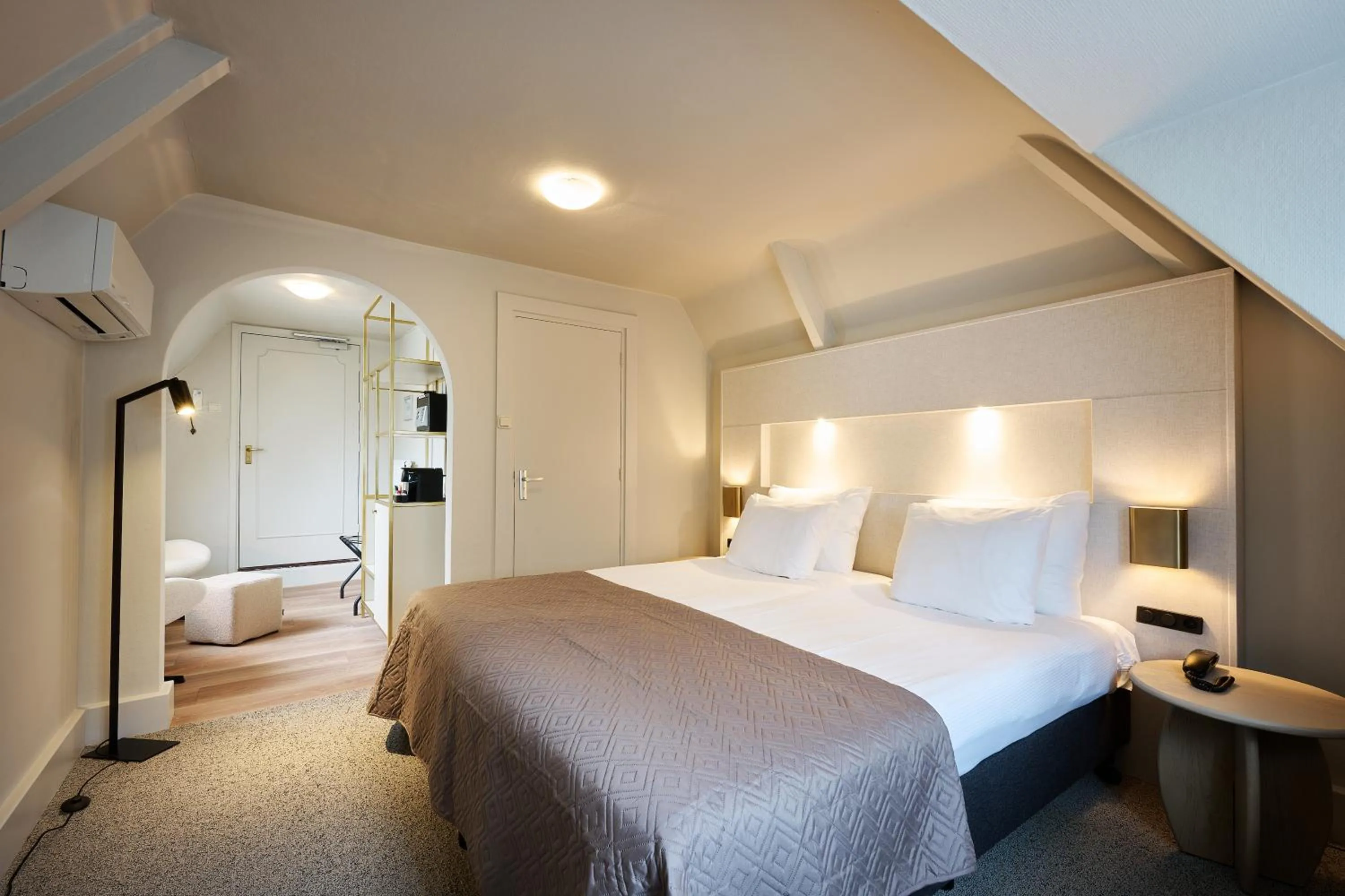 Bedroom, Bed in Hotel 't Kruisselt