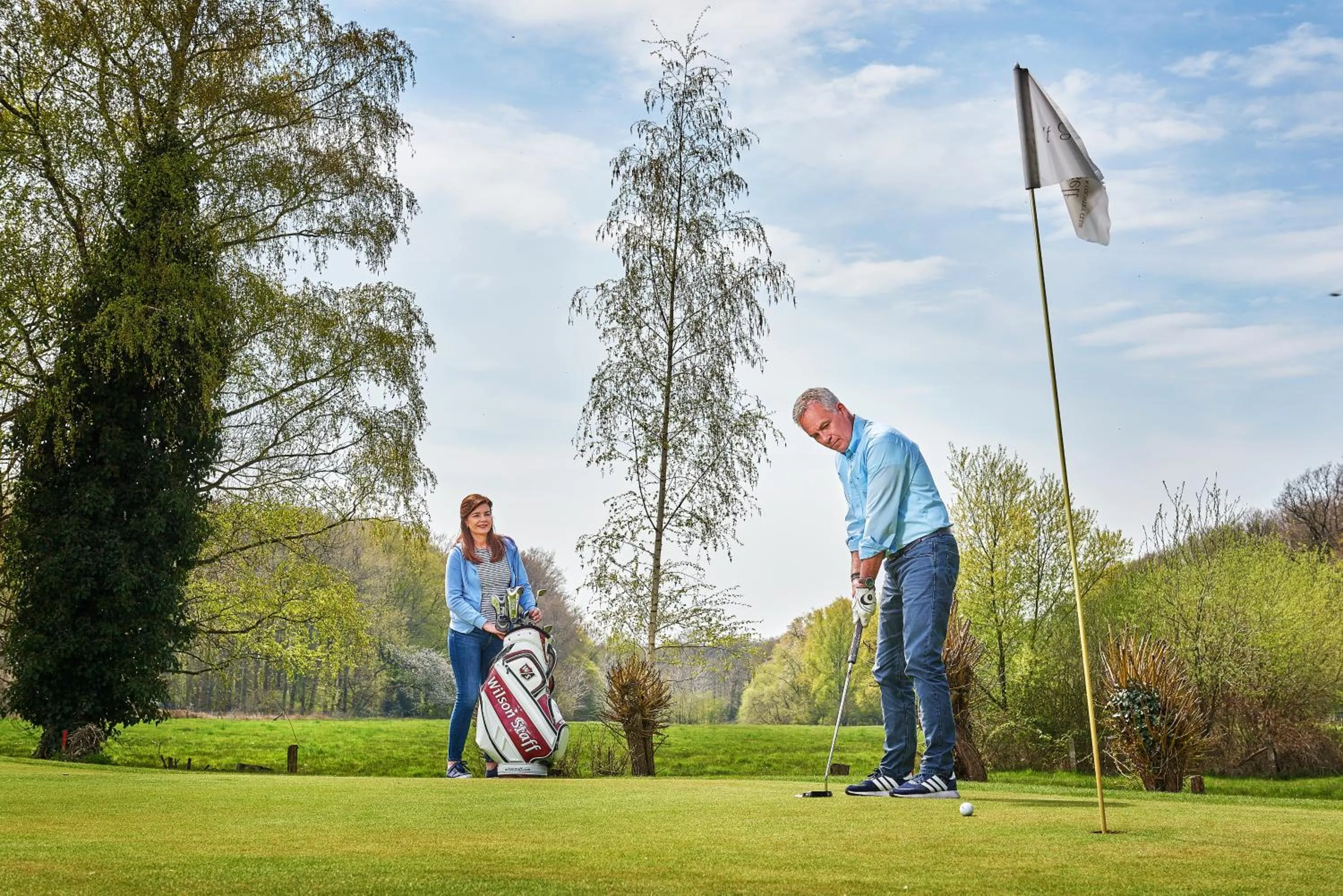 Golfcourse in Hotel 't Kruisselt