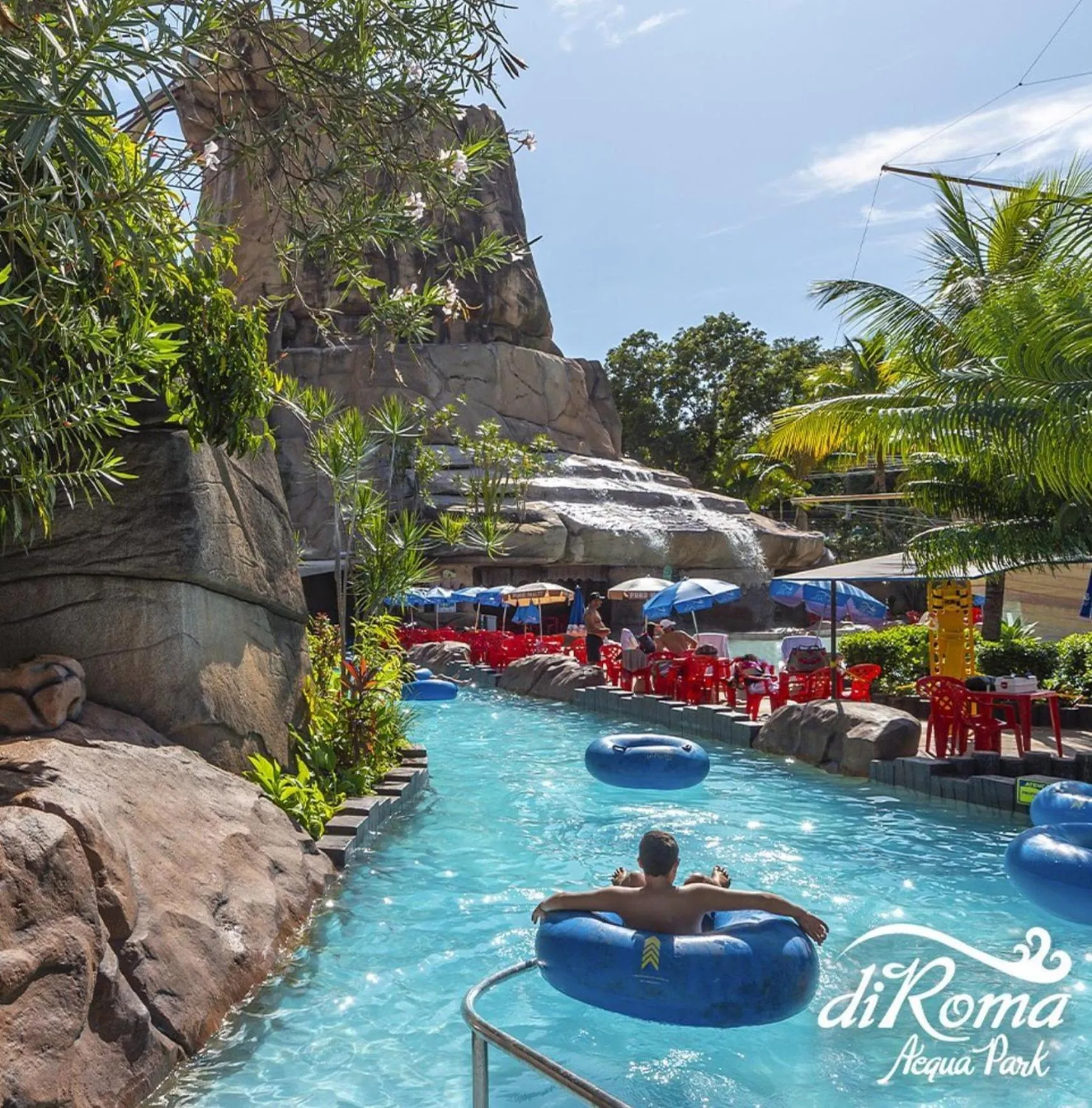 Aqua park in Spazzio Diroma Hospedagem com acesso gratuito no Acqua Park