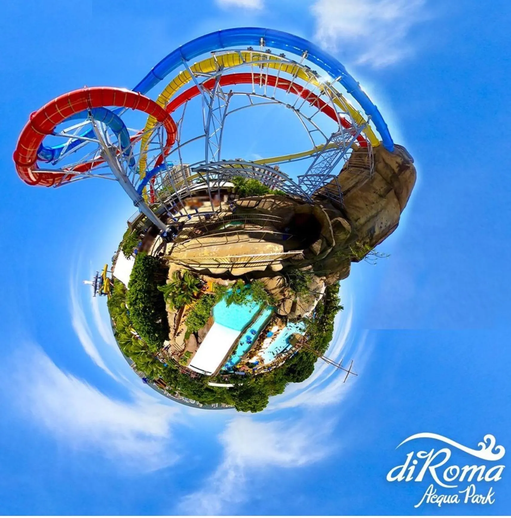 Aqua park in Spazzio Diroma Hospedagem com acesso gratuito no Acqua Park