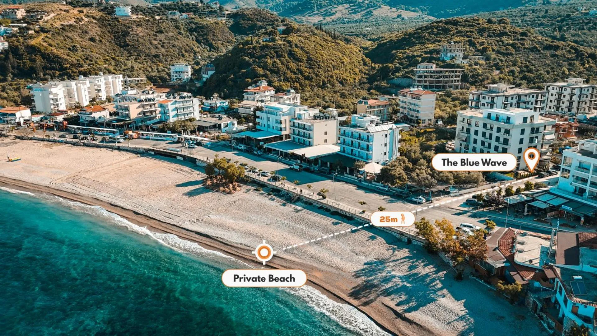 The Blue Wave Hotel