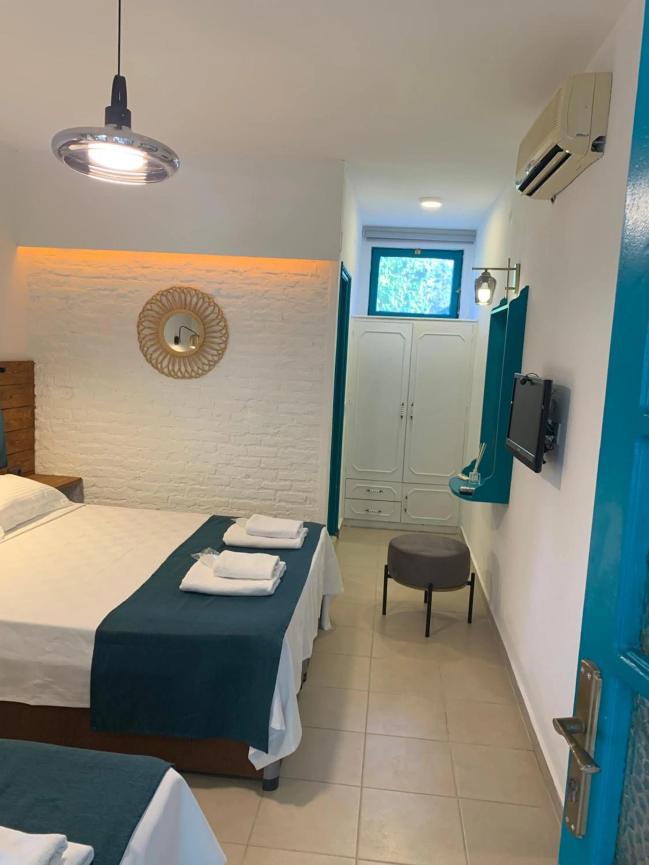 Bed in Avlu Otel Palamutbükü