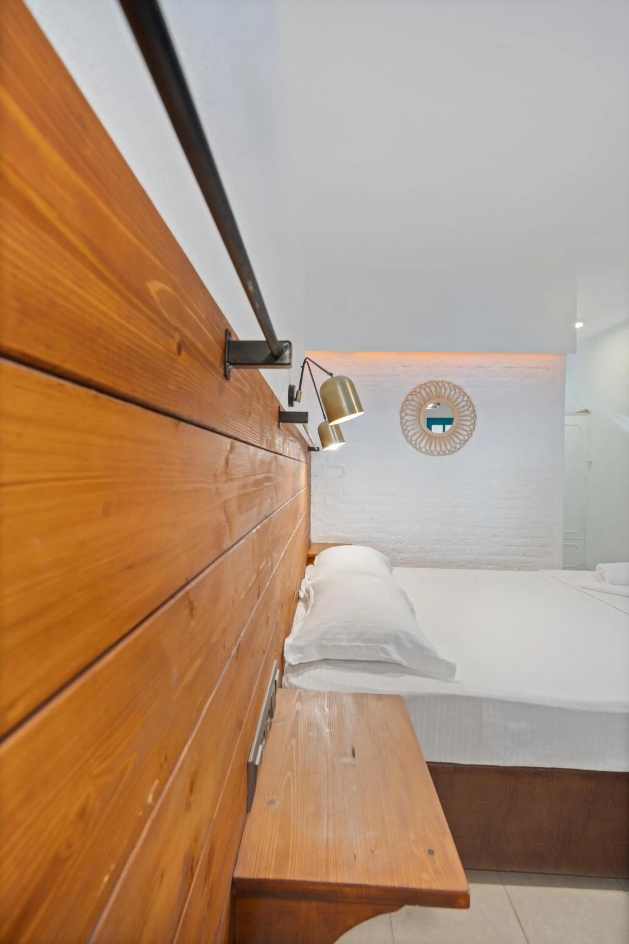 Bed in Avlu Otel Palamutbükü