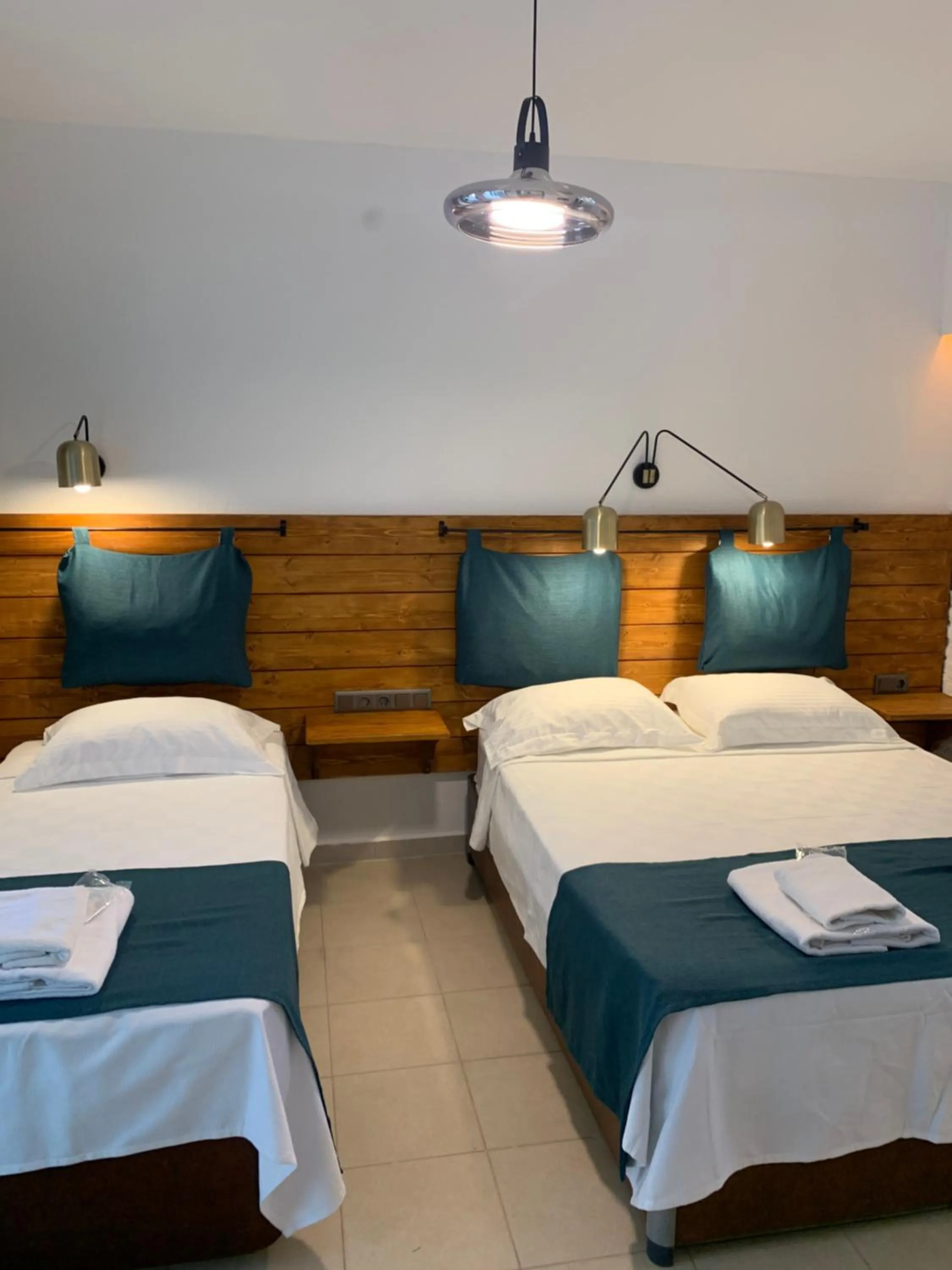 Bed in Avlu Otel Palamutbükü