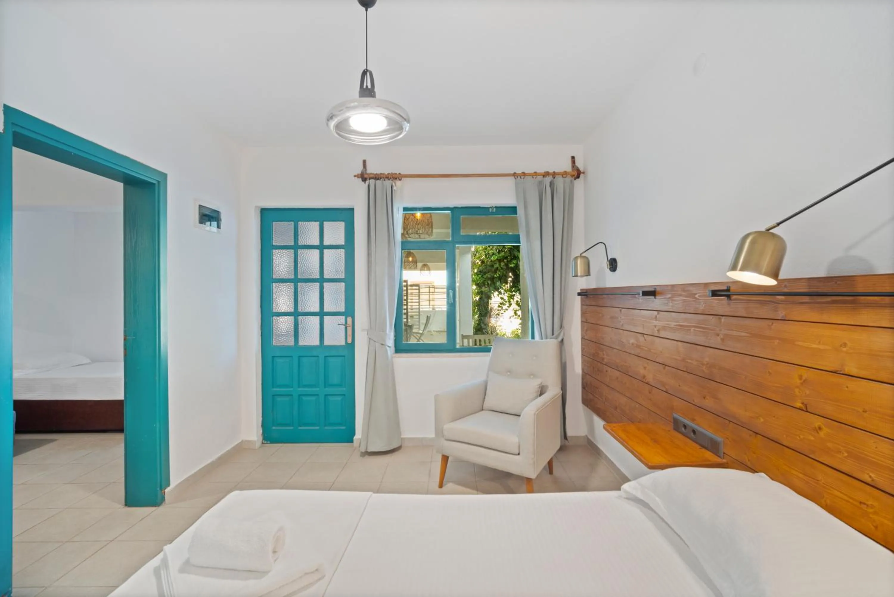 Bed in Avlu Otel Palamutbükü