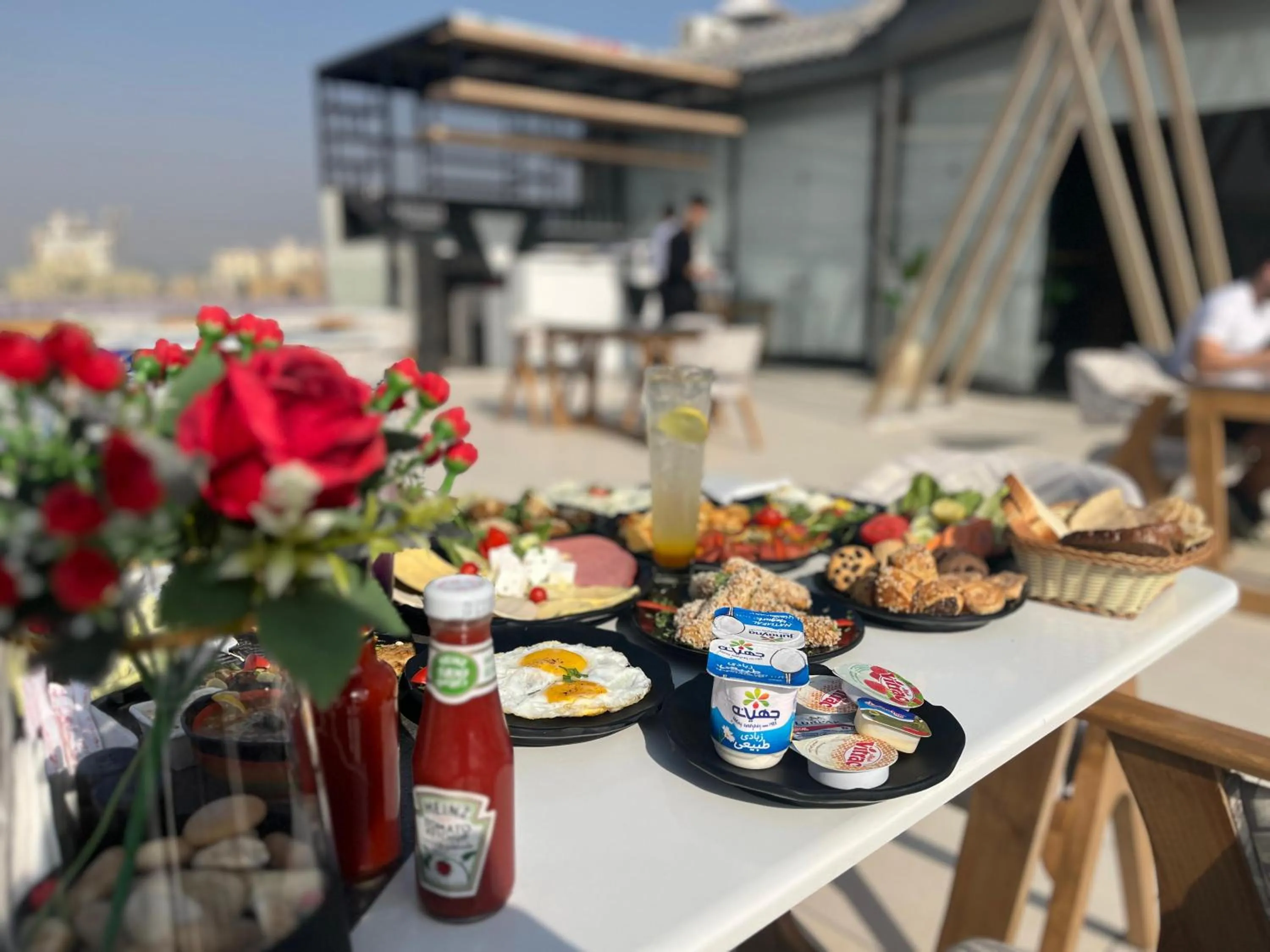 Breakfast in Royal Great Pyramid INN