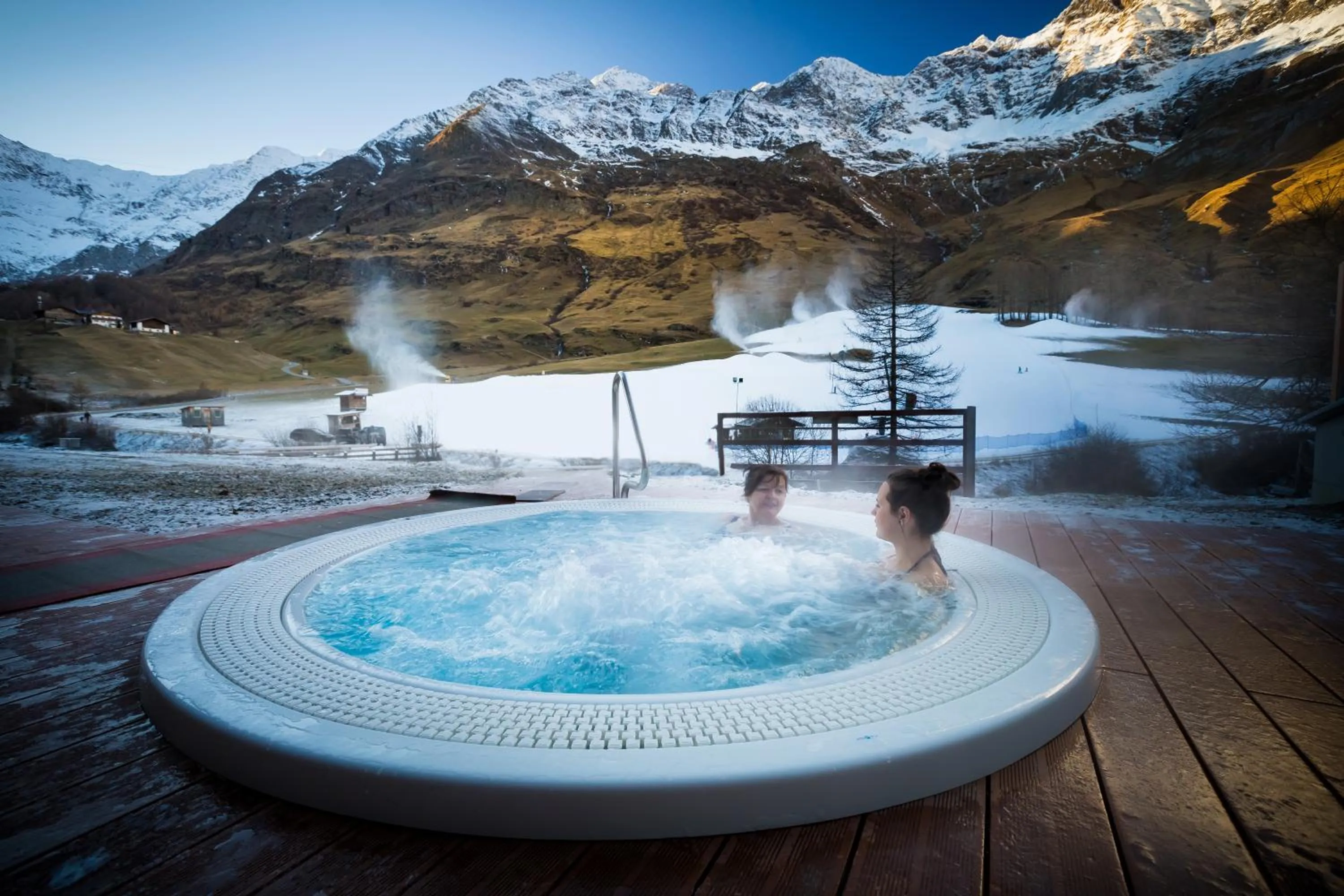 Hot Tub in Hotel Restaurant Rosmarie