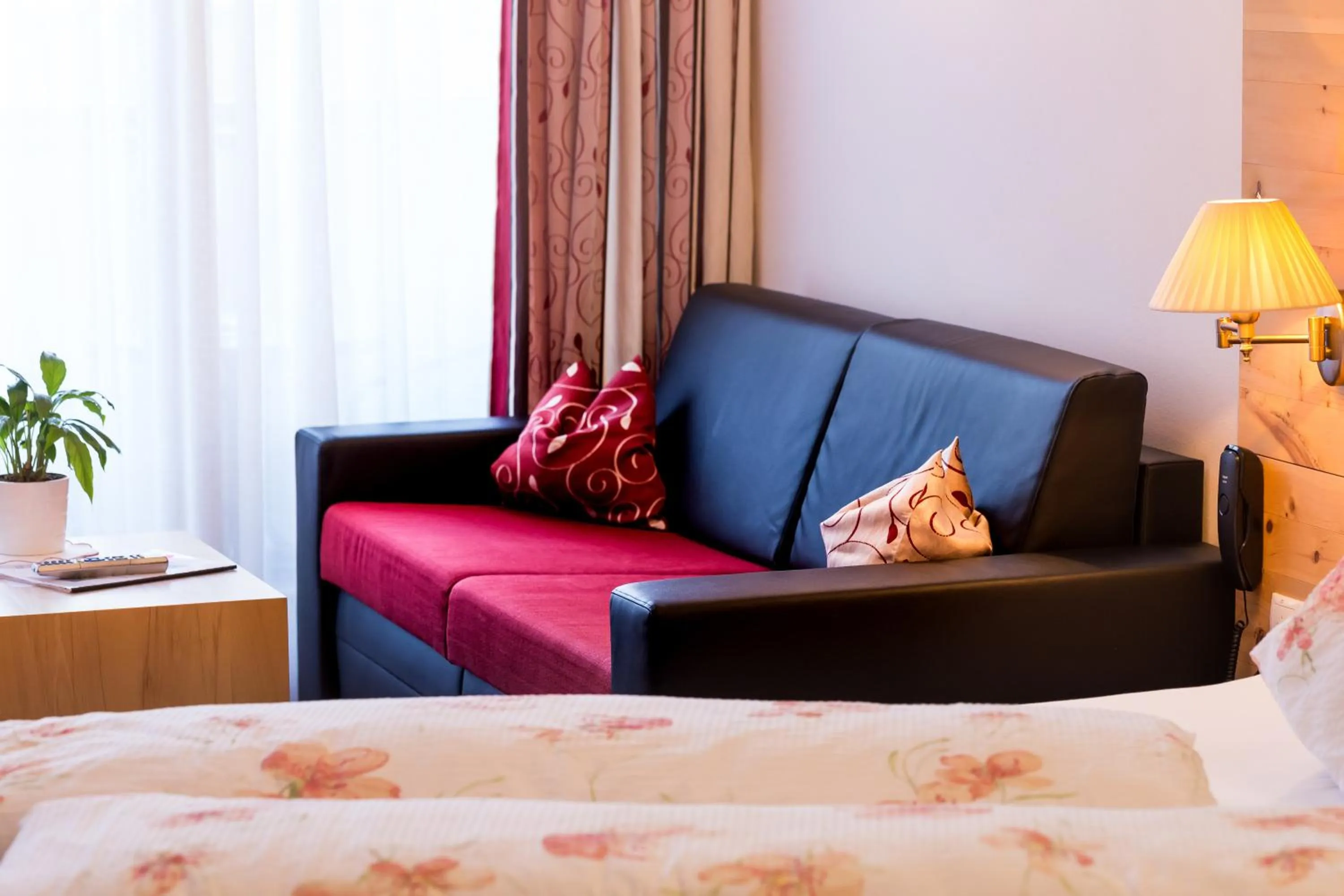 Photo of the whole room, Bed in Hotel Restaurant Rosmarie