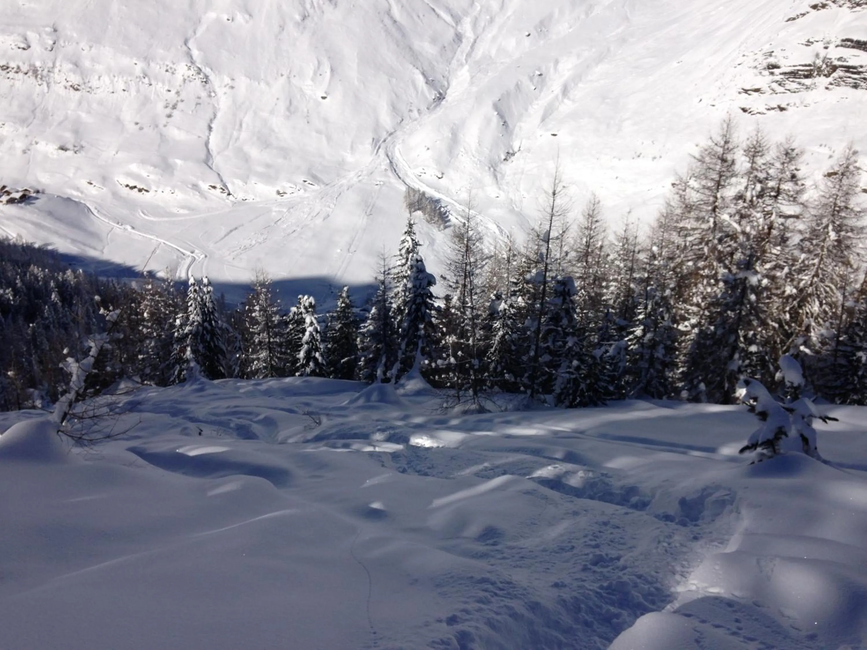 Winter in Hotel Restaurant Rosmarie