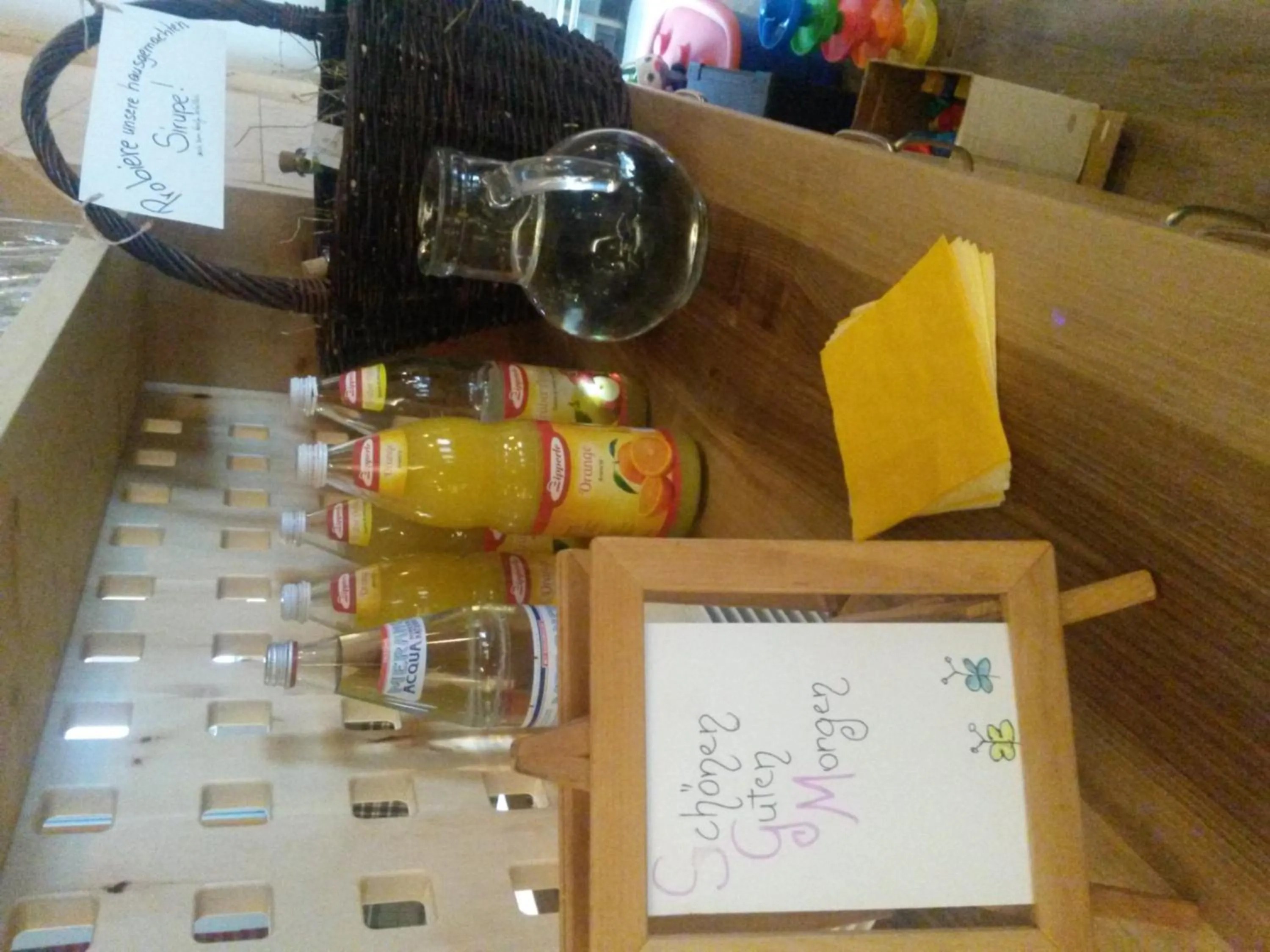 Food close-up in Hotel Restaurant Rosmarie