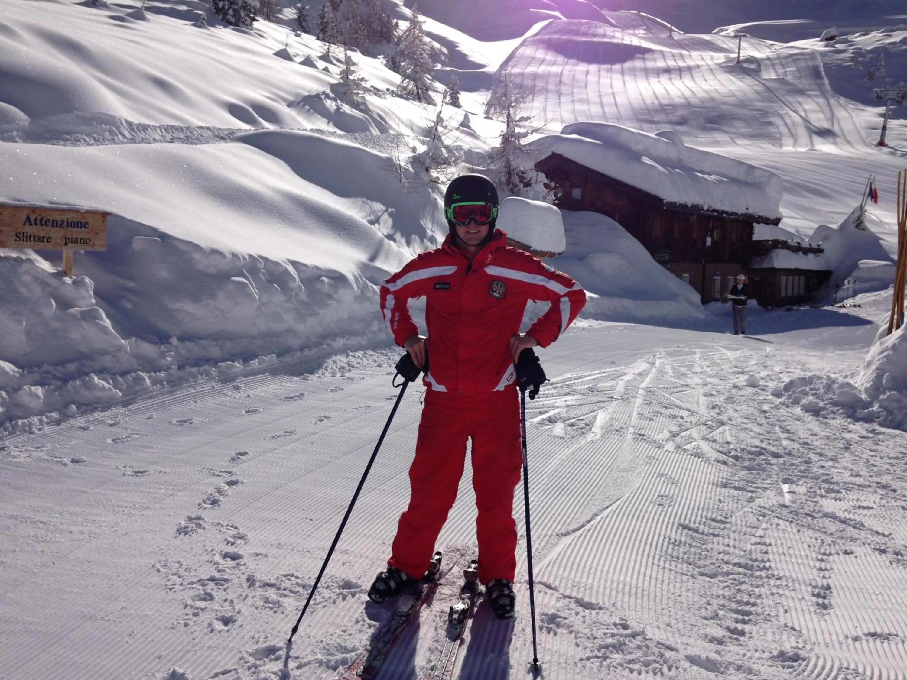 Winter in Hotel Restaurant Rosmarie