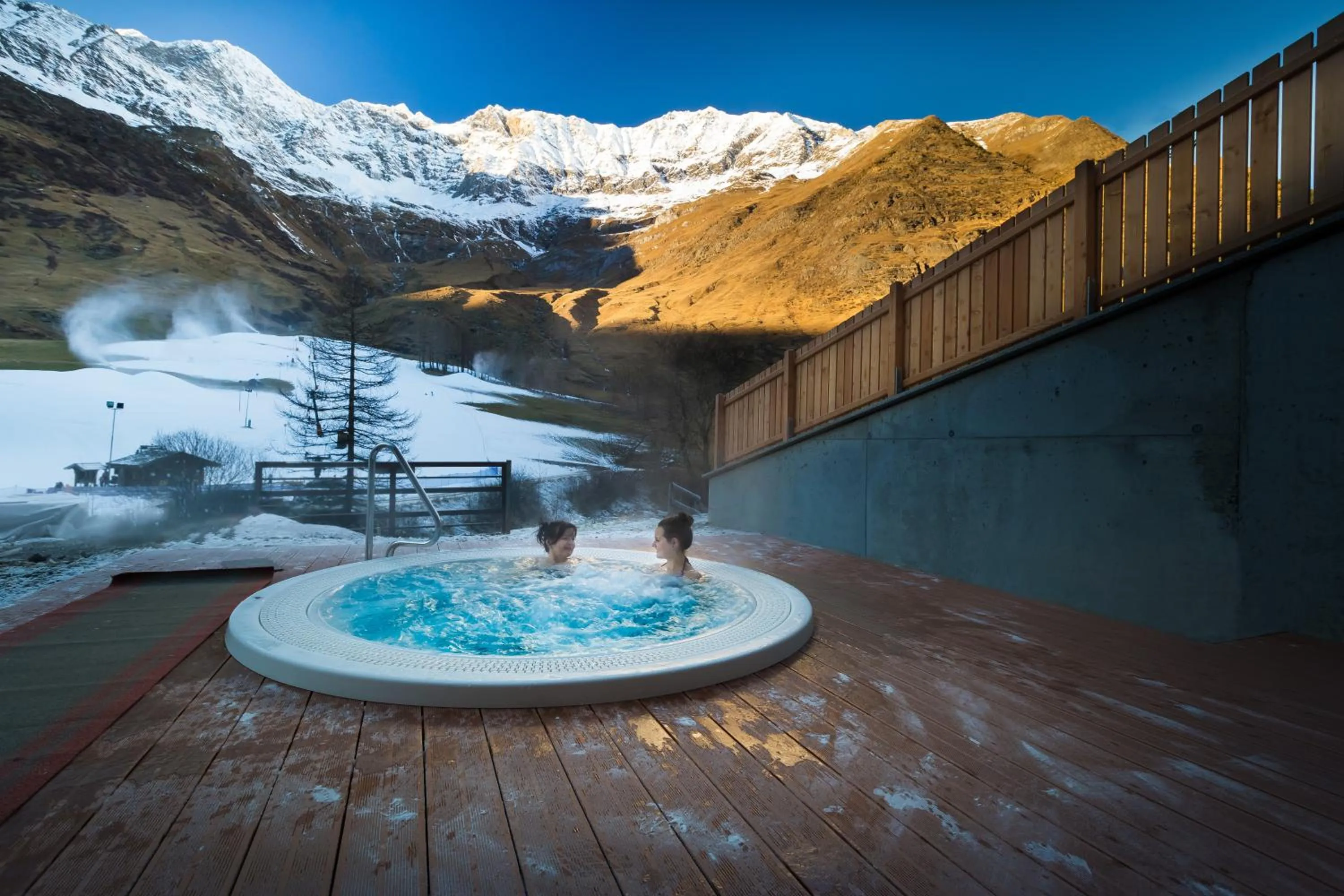 Hot Tub in Hotel Restaurant Rosmarie