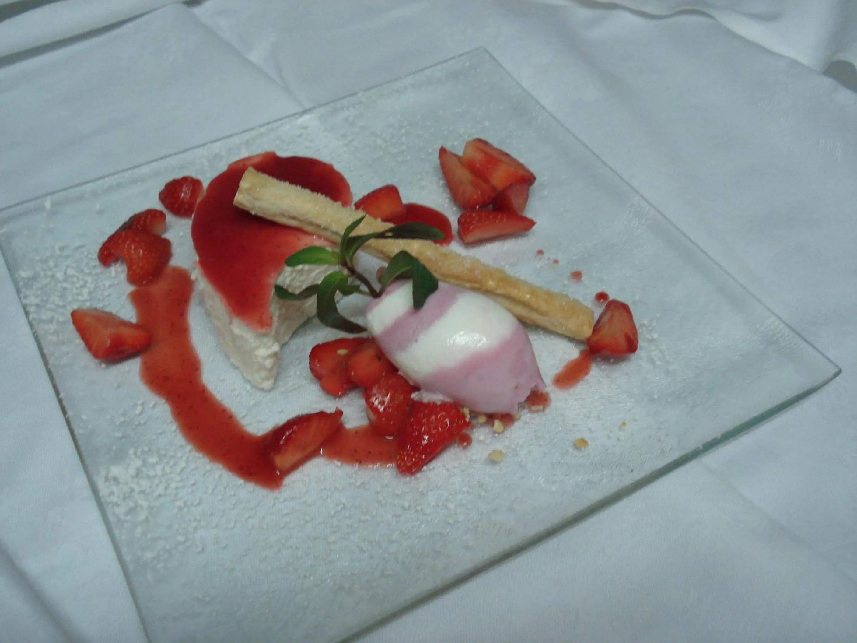 Food close-up in Hotel Restaurant Rosmarie